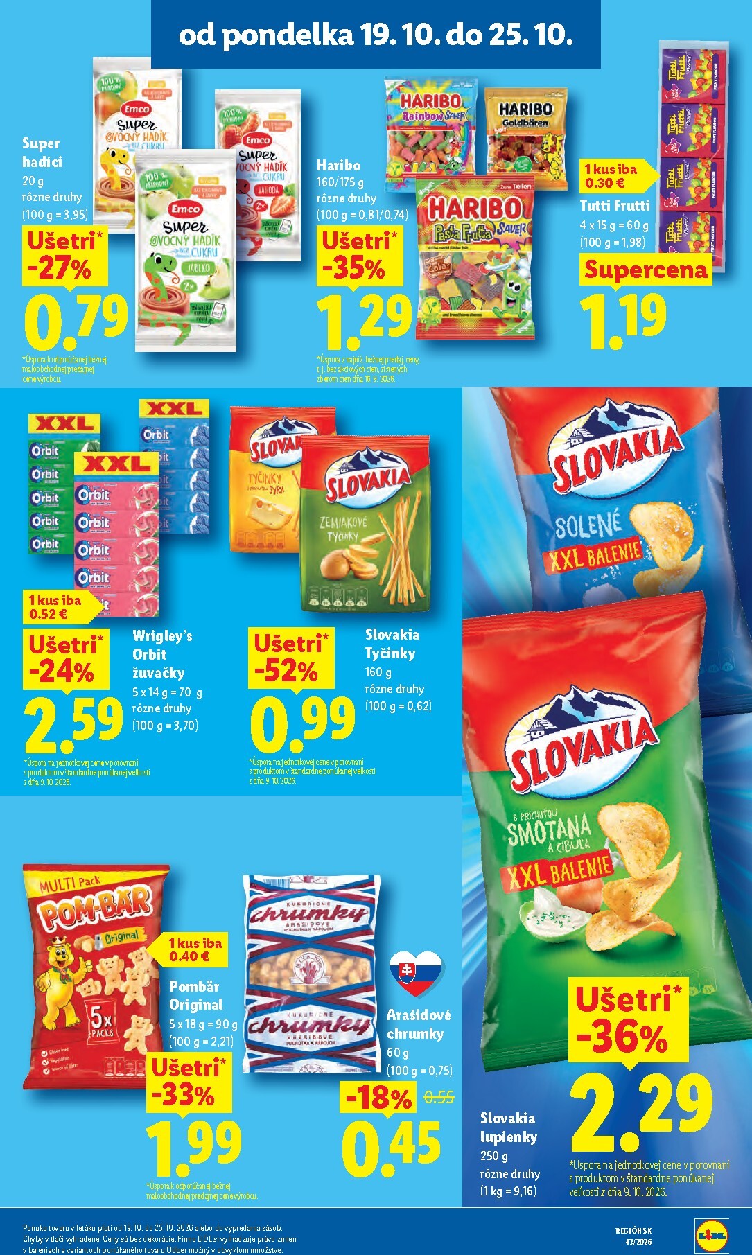 lidl - Nový Lidl leták od pondelka, 19.10.2026 do nedele, 25.10.2026 - page: 33