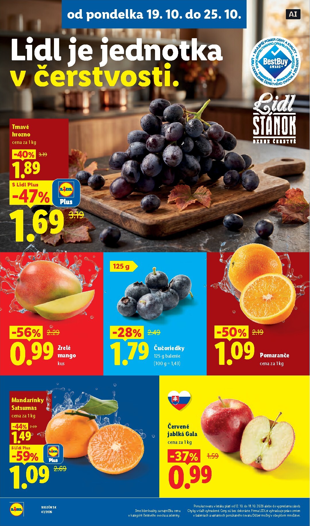 lidl - Nový Lidl leták od pondelka, 19.10.2026 do nedele, 25.10.2026 - page: 12