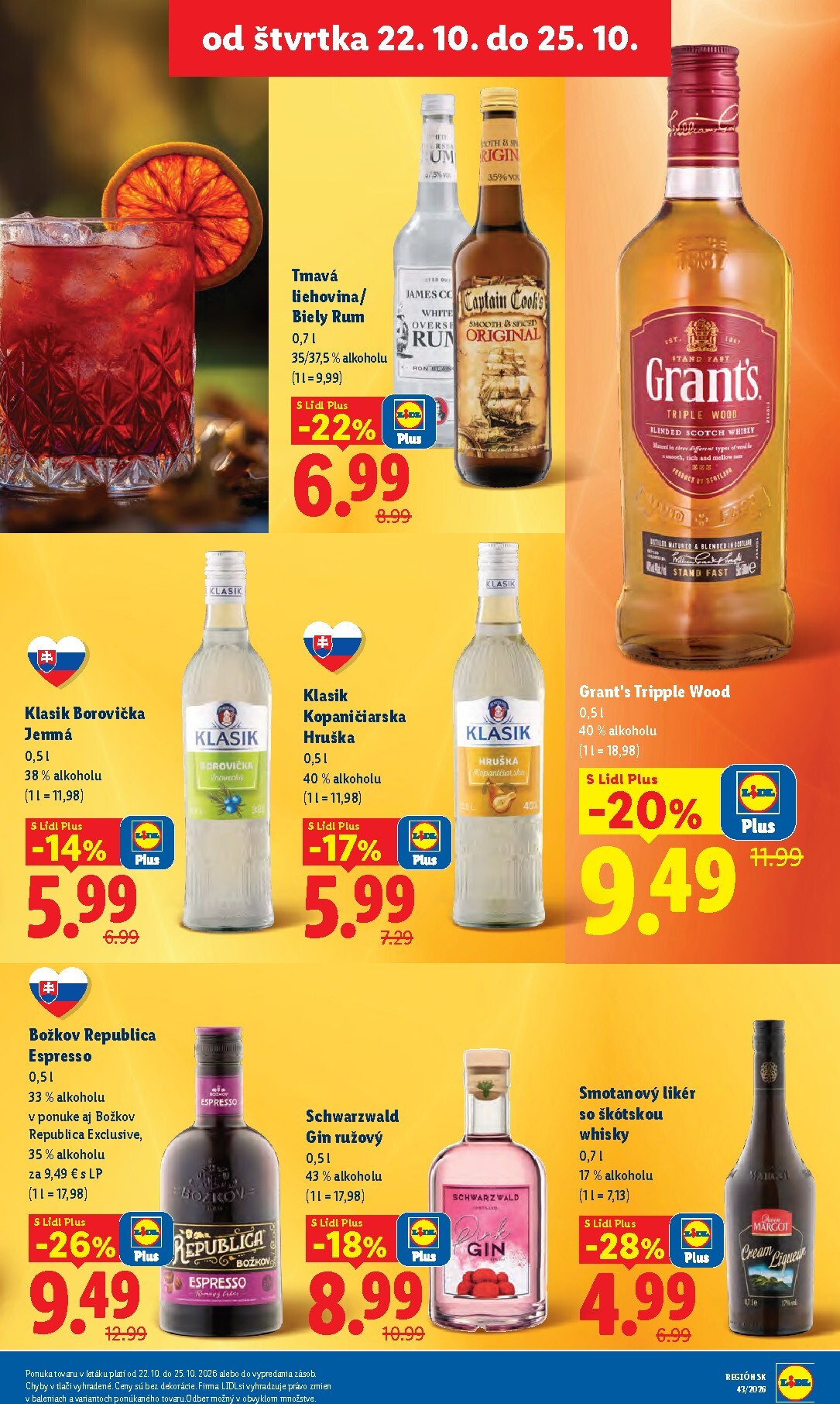 lidl - Nový Lidl leták od pondelka, 19.10.2026 do nedele, 25.10.2026 - page: 99