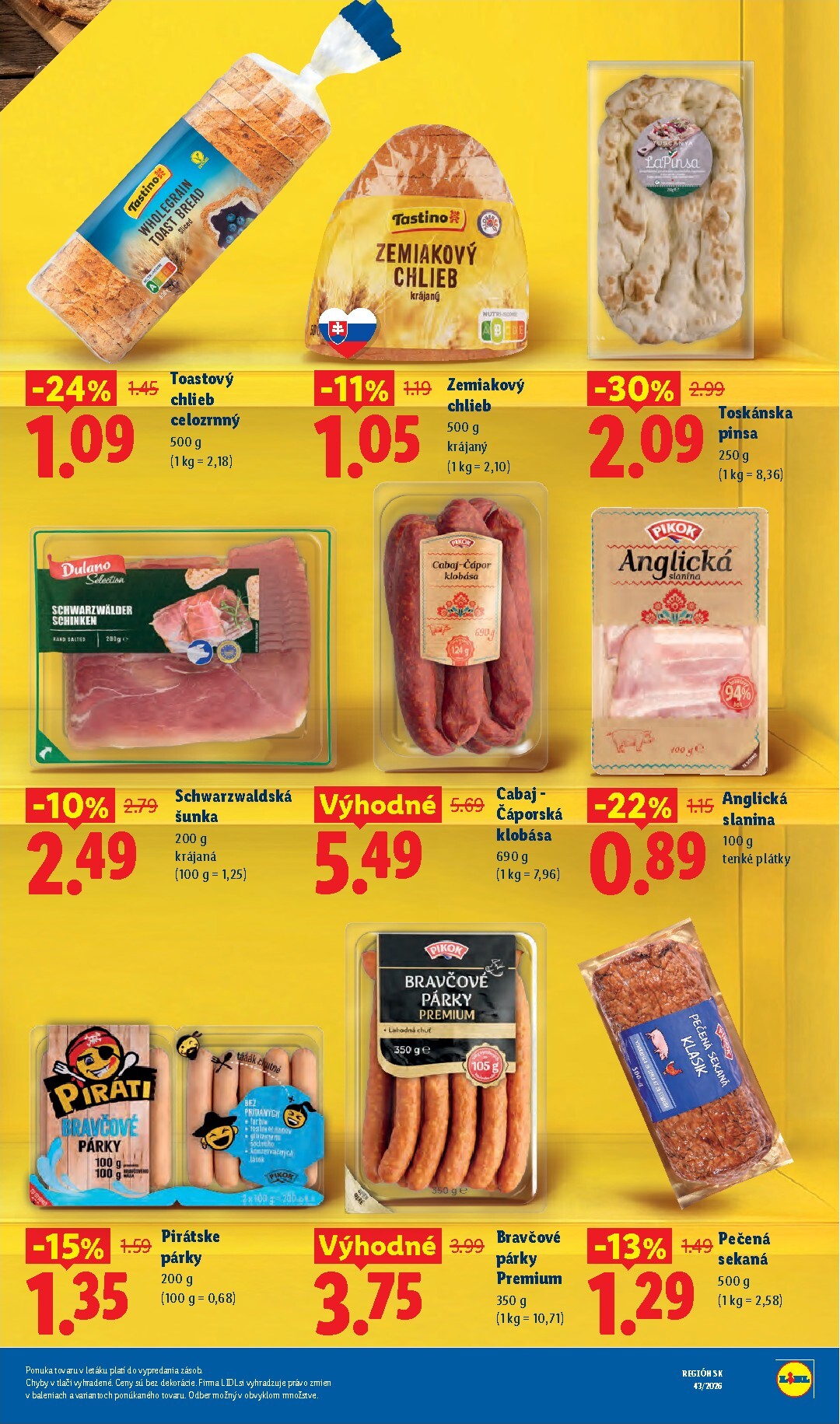 lidl - Nový Lidl leták od pondelka, 19.10.2026 do nedele, 25.10.2026 - page: 7
