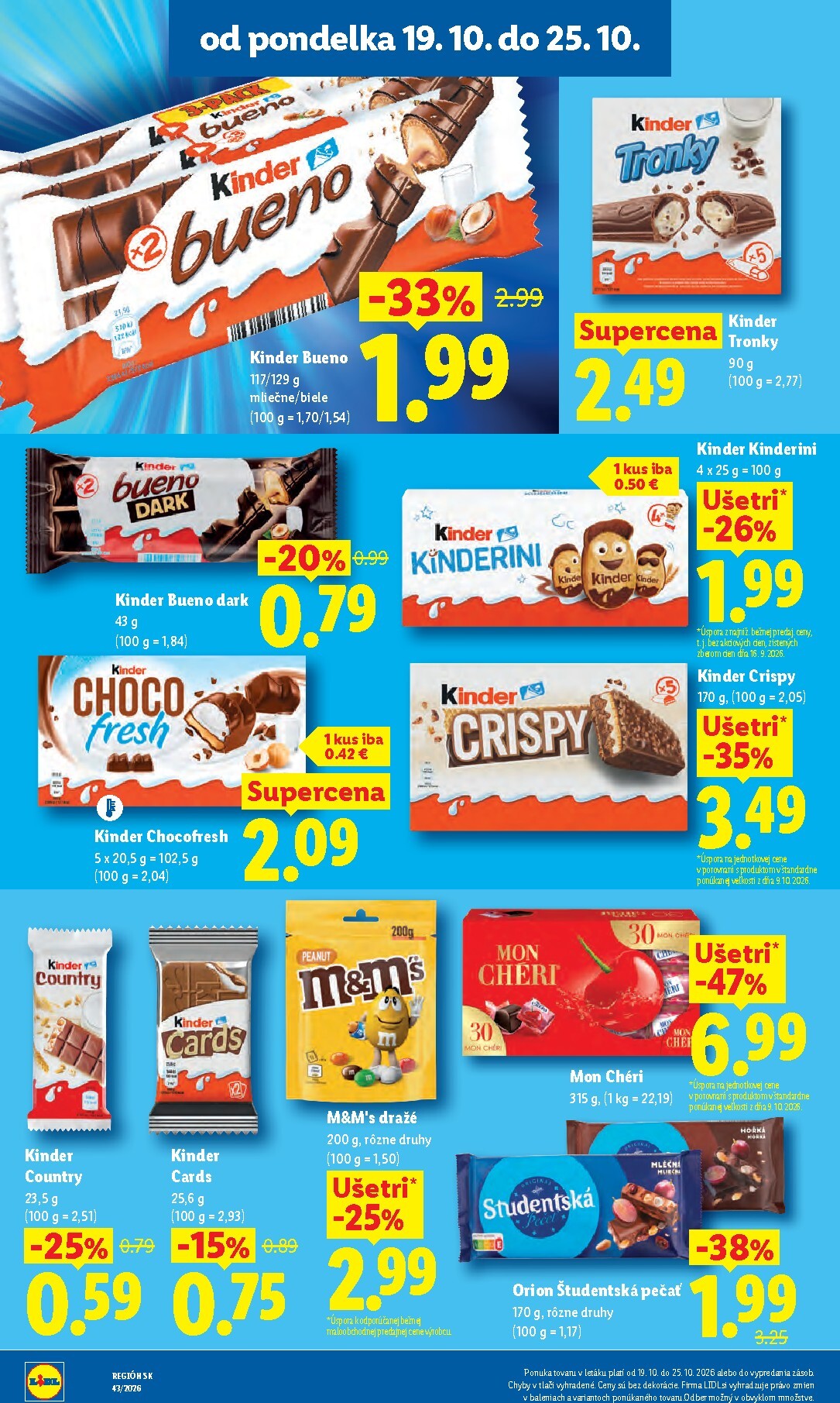 lidl - Nový Lidl leták od pondelka, 19.10.2026 do nedele, 25.10.2026 - page: 27