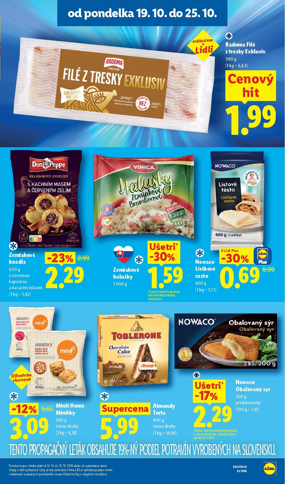 lidl - Nový Lidl leták od pondelka, 19.10.2026 do nedele, 25.10.2026 - page: 26