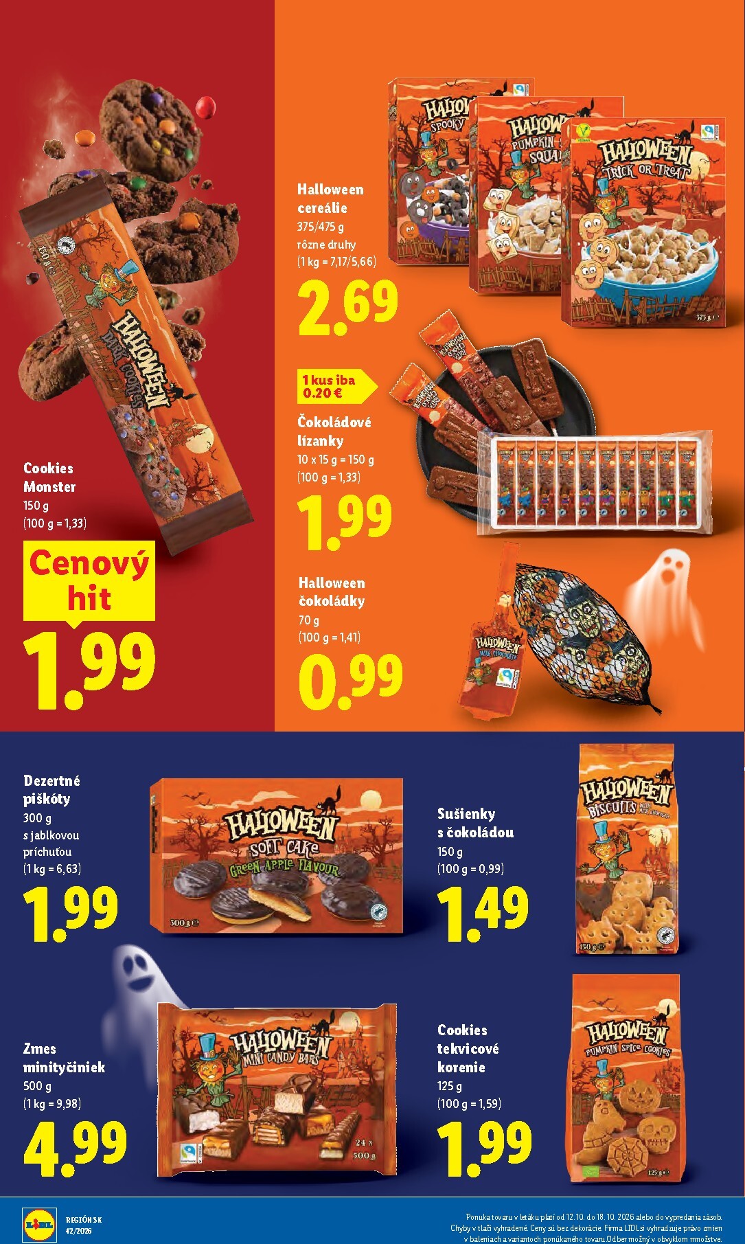 lidl - Nový Lidl leták od pondelka, 19.10.2026 do nedele, 25.10.2026 - page: 42