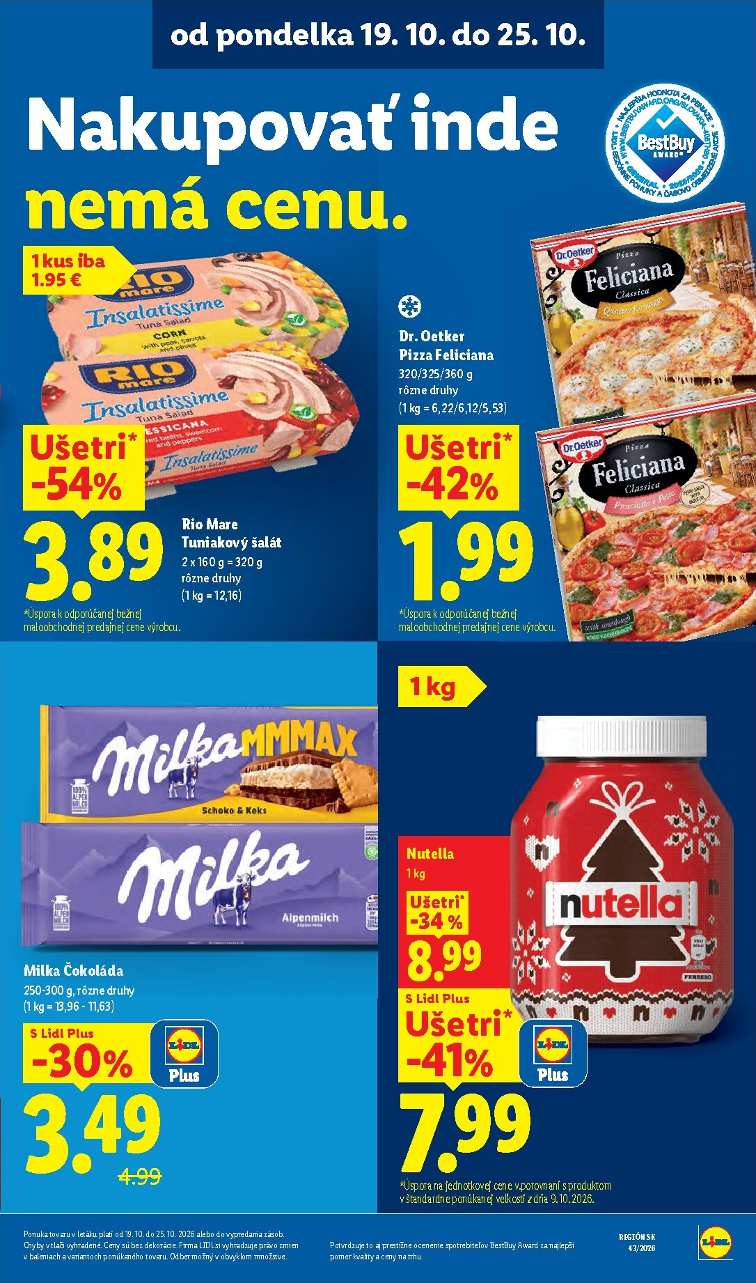 lidl - Nový Lidl leták od pondelka, 19.10.2026 do nedele, 25.10.2026 - page: 21