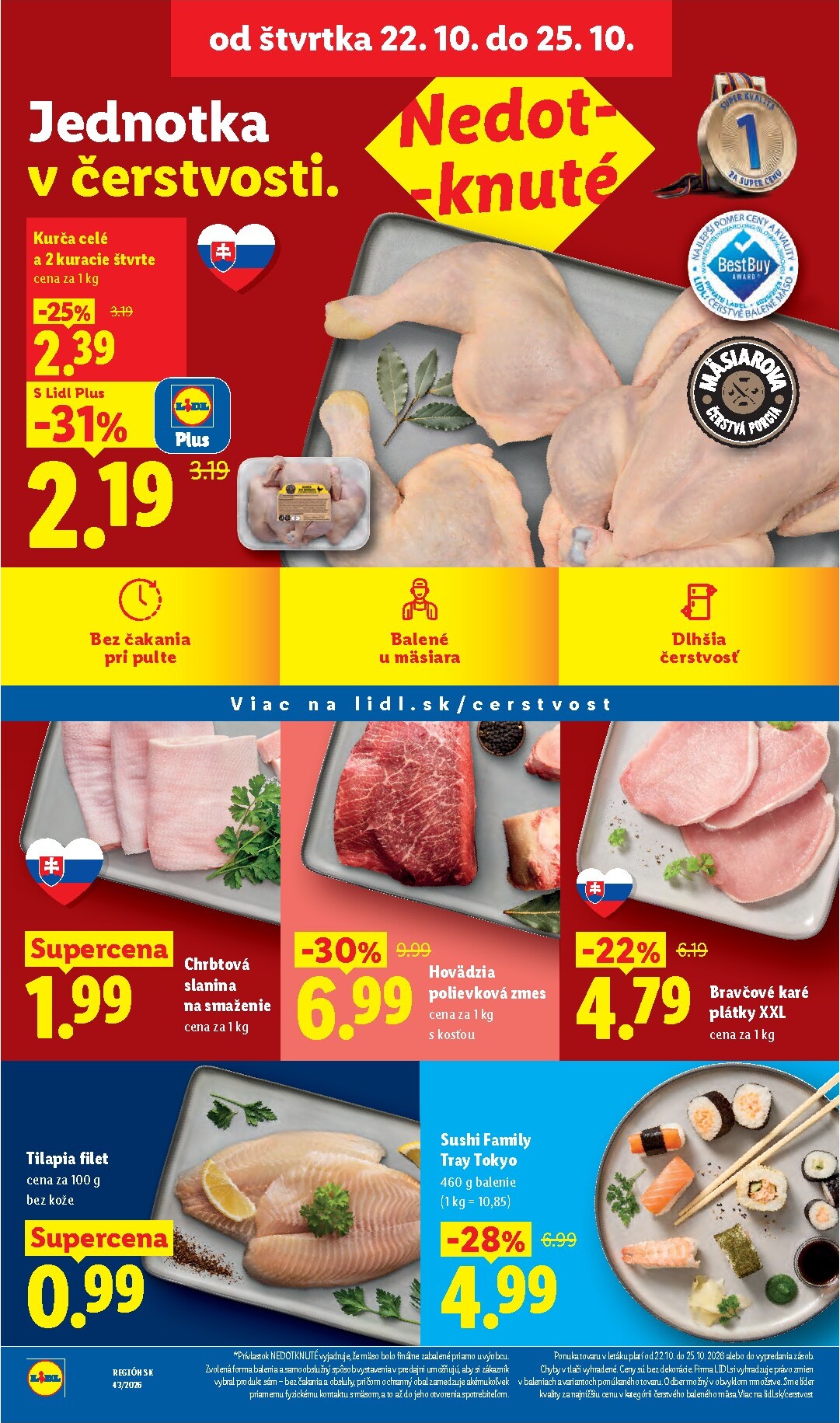 lidl - Nový Lidl leták od pondelka, 19.10.2026 do nedele, 25.10.2026 - page: 77