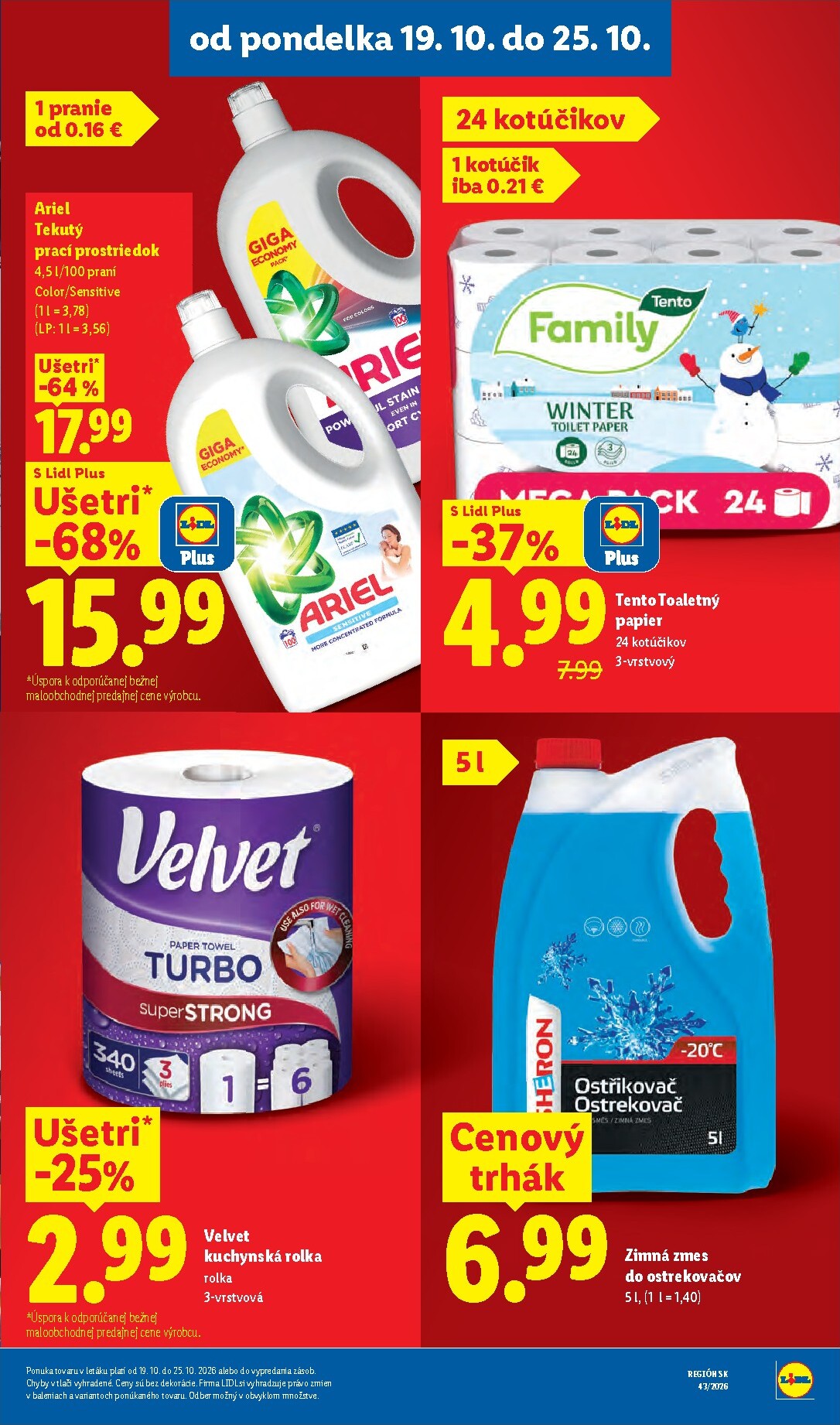 lidl - Nový Lidl leták od pondelka, 19.10.2026 do nedele, 25.10.2026 - page: 23