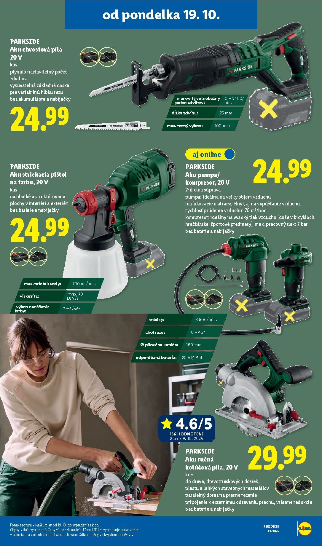 lidl - Nový Lidl leták od pondelka, 19.10.2026 do nedele, 25.10.2026 - page: 59