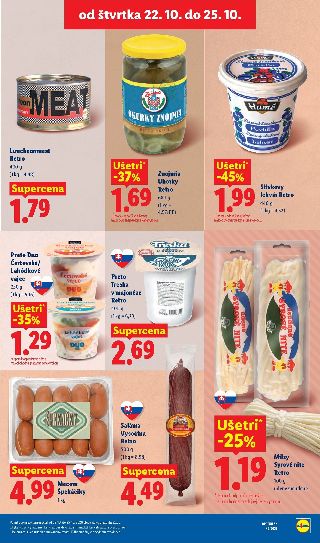 lidl - Nový Lidl leták od pondelka, 19.10.2026 do nedele, 25.10.2026 - page: 79
