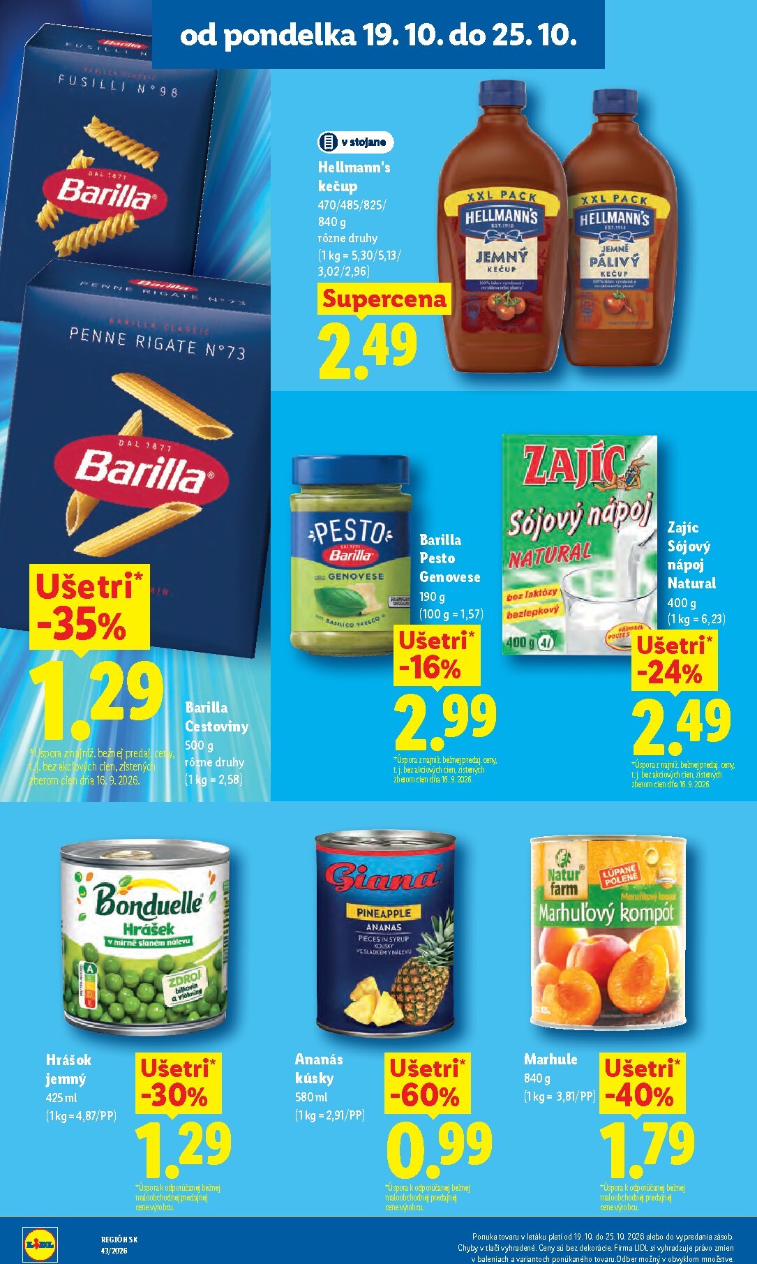 lidl - Nový Lidl leták od pondelka, 19.10.2026 do nedele, 25.10.2026 - page: 34