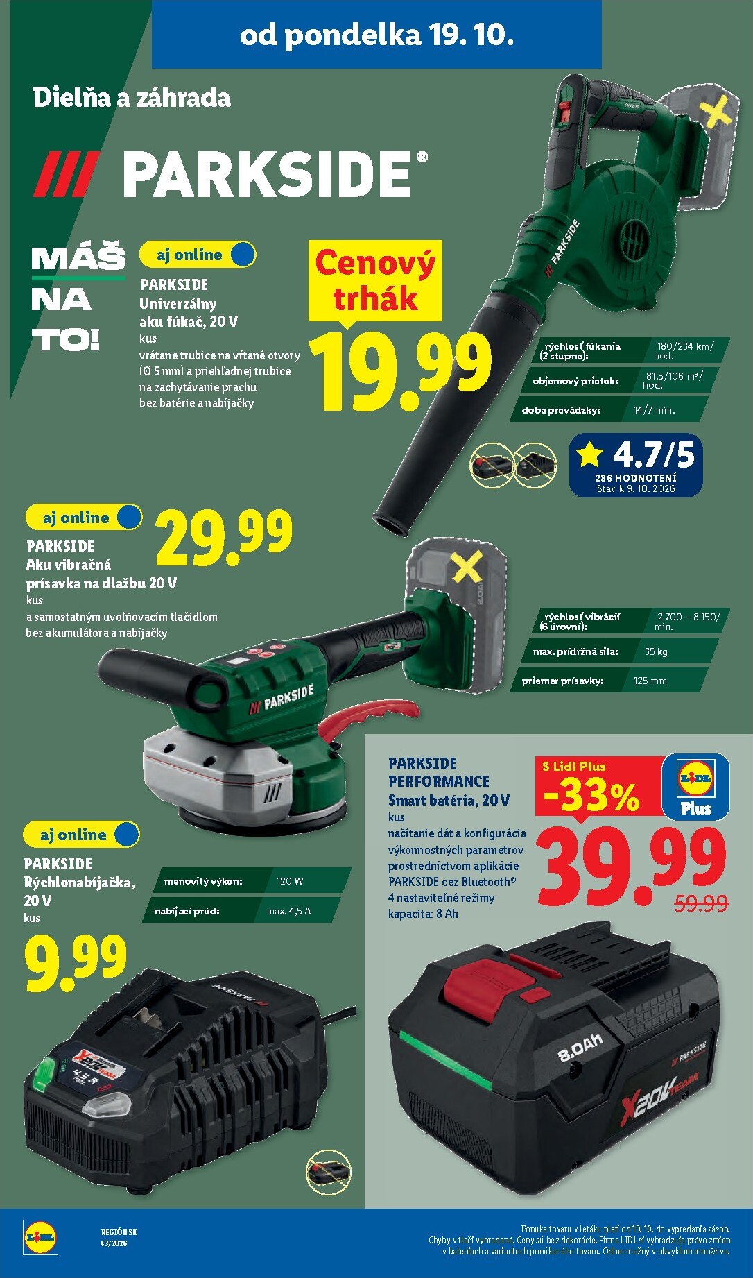 lidl - Nový Lidl leták od pondelka, 19.10.2026 do nedele, 25.10.2026 - page: 58