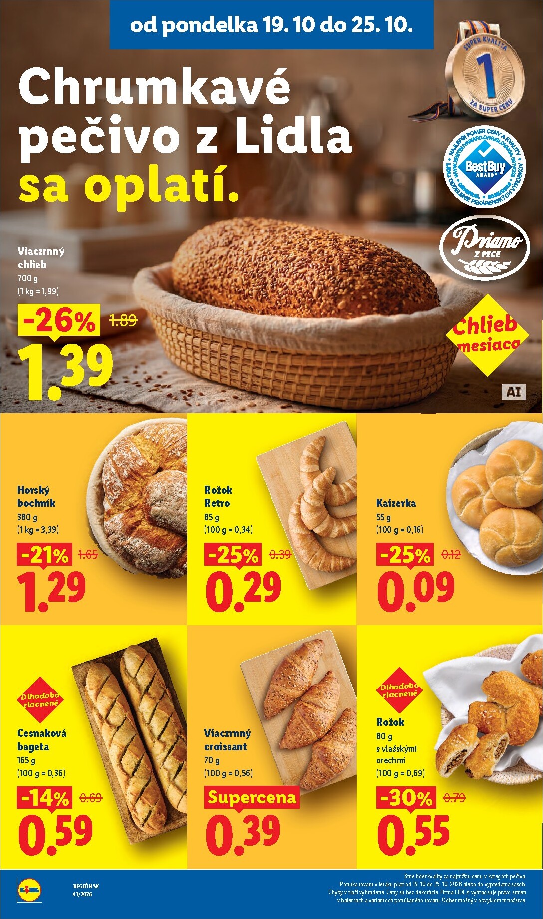 lidl - Nový Lidl leták od pondelka, 19.10.2026 do nedele, 25.10.2026 - page: 18