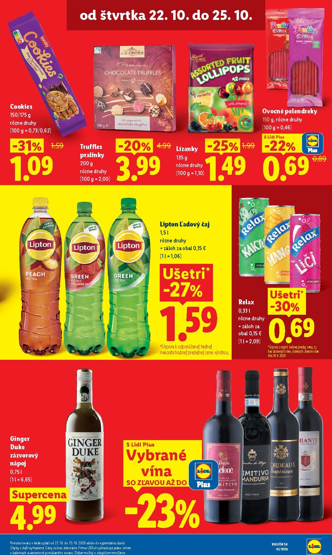 lidl - Nový Lidl leták od pondelka, 19.10.2026 do nedele, 25.10.2026 - page: 97