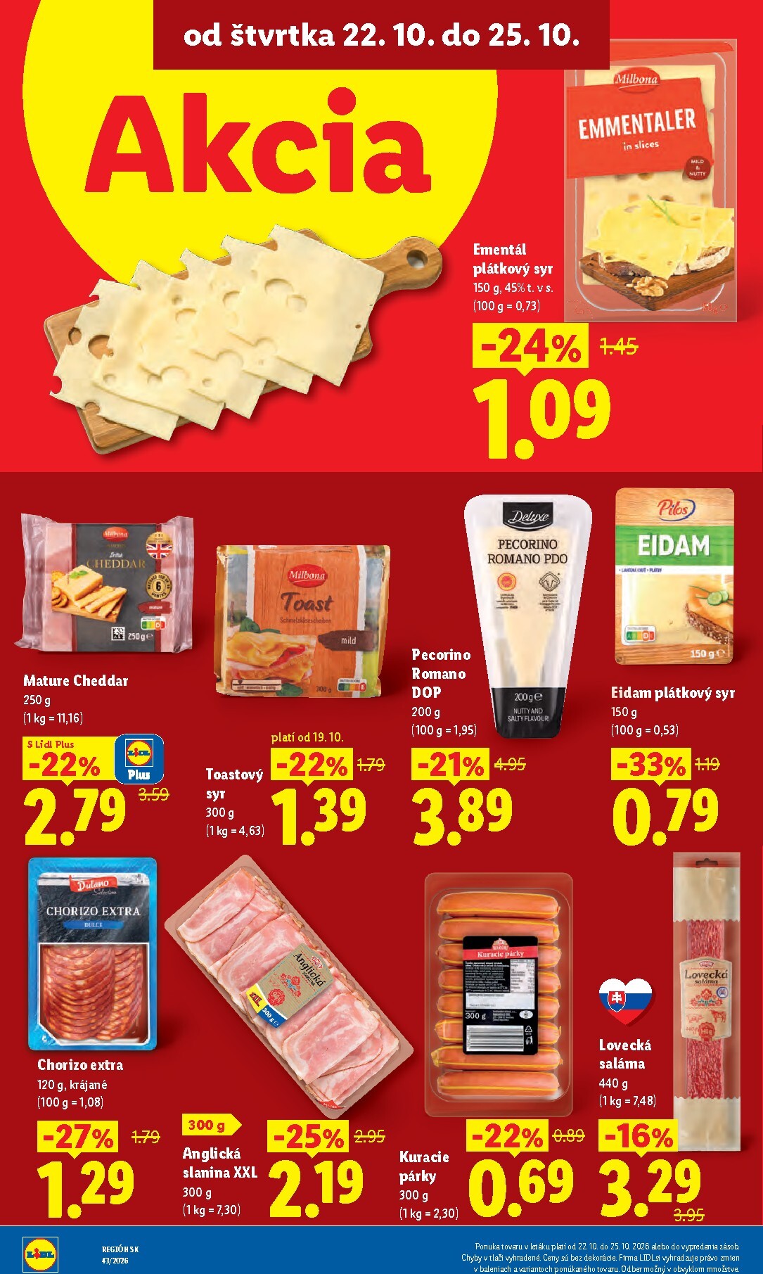 lidl - Nový Lidl leták od pondelka, 19.10.2026 do nedele, 25.10.2026 - page: 94