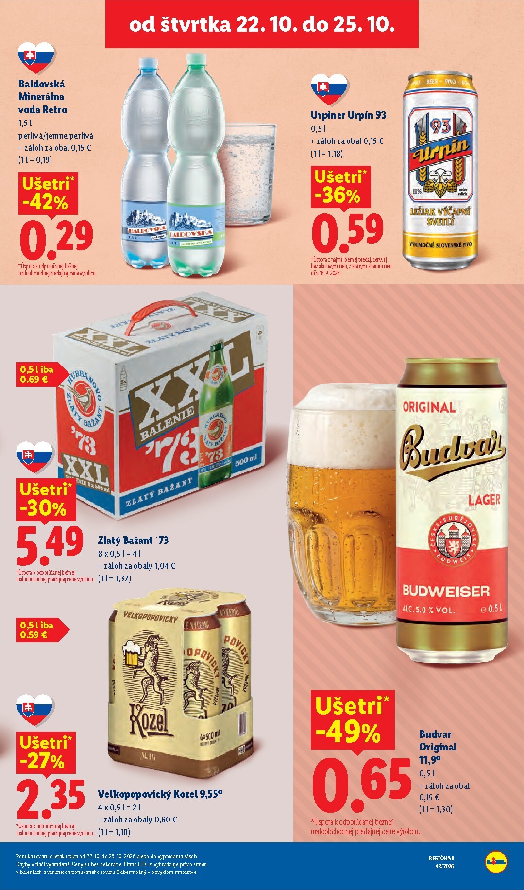 lidl - Nový Lidl leták od pondelka, 19.10.2026 do nedele, 25.10.2026 - page: 83