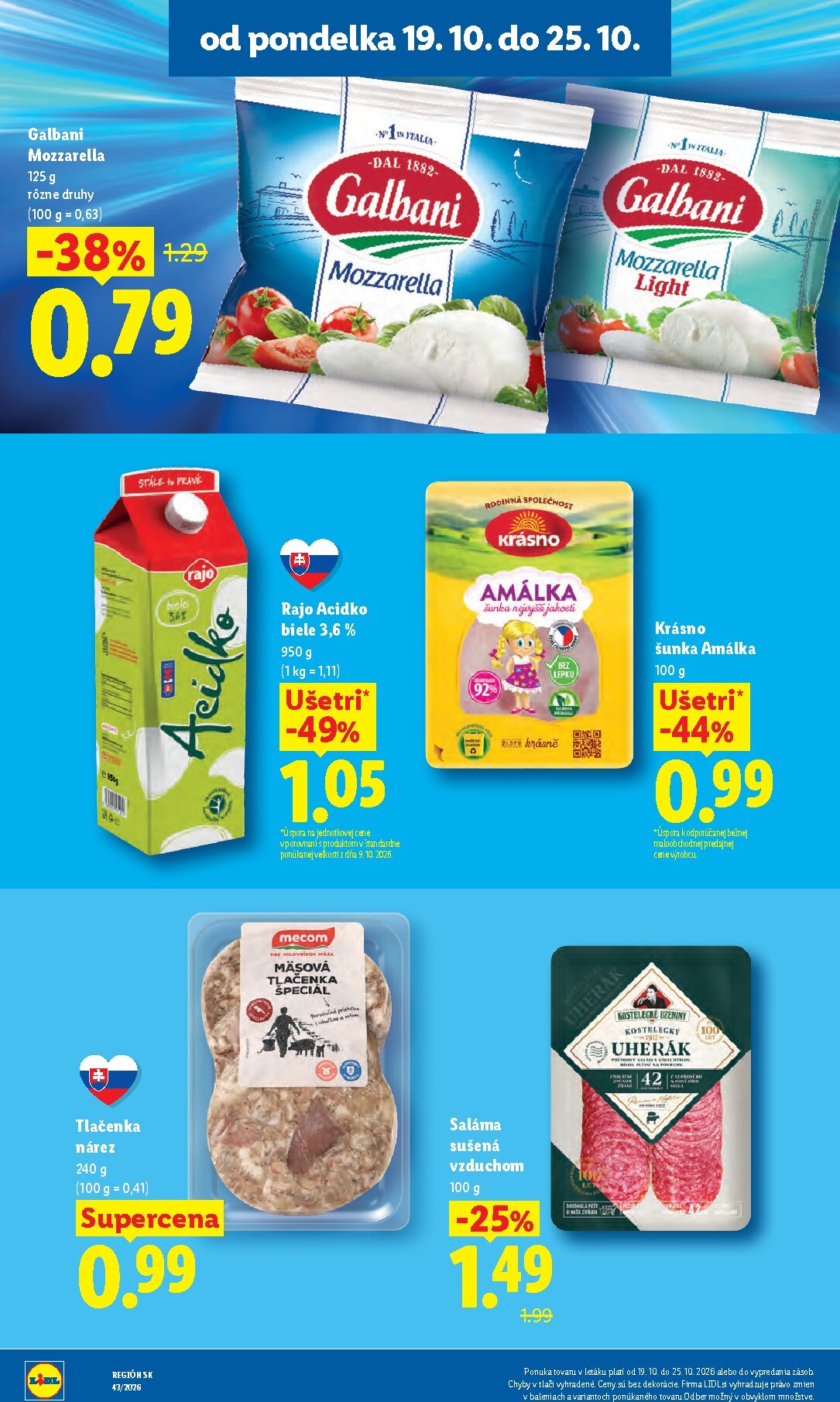 lidl - Aktuálny Lidl leták od pondelka, 19.10.2026 do nedele, 25.10.2026 - page: 27