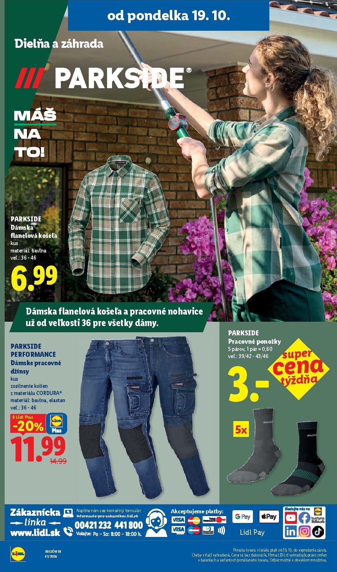 lidl - Aktuálny Lidl leták od pondelka, 19.10.2026 do nedele, 25.10.2026 - page: 62