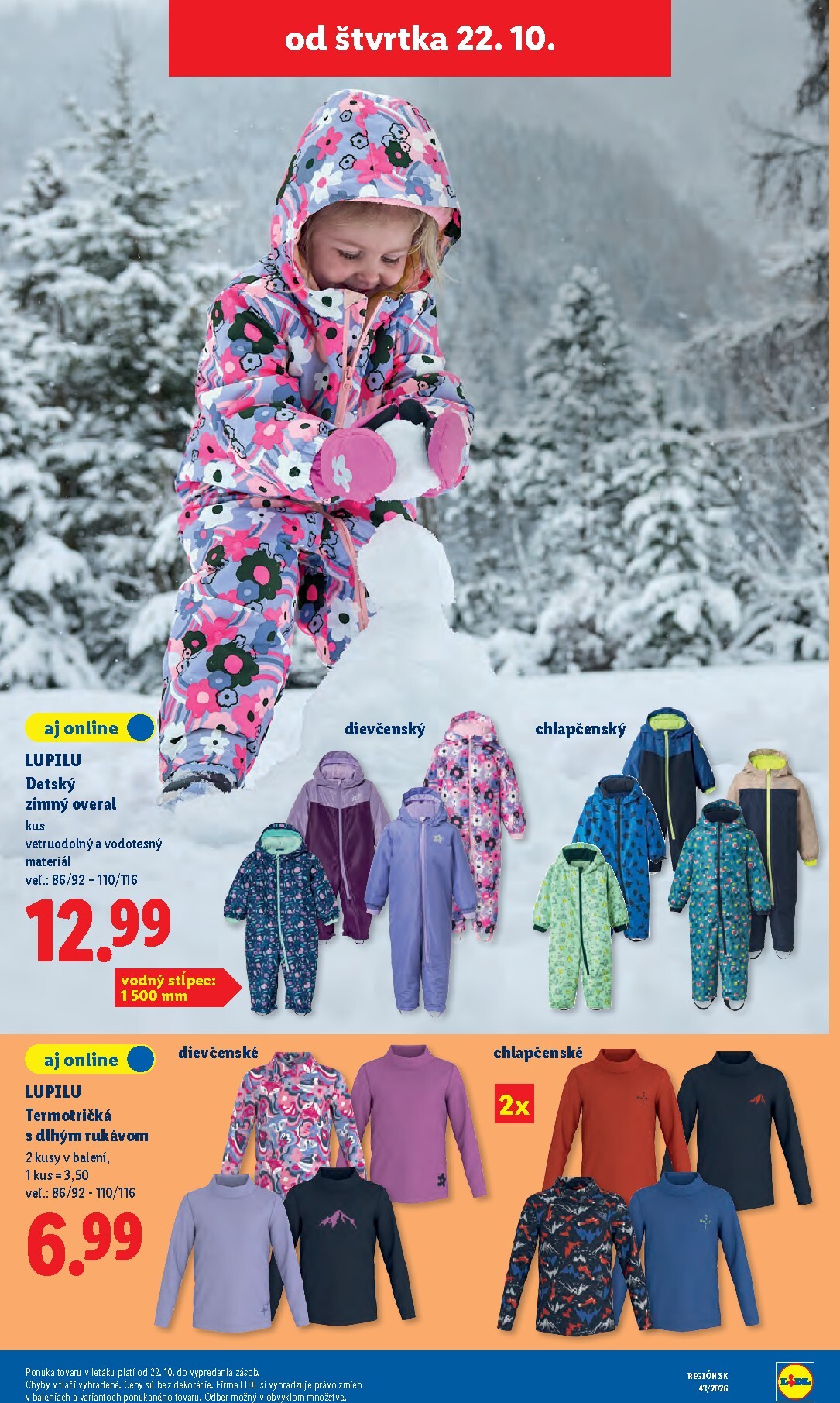 lidl - Aktuálny Lidl leták od pondelka, 19.10.2026 do nedele, 25.10.2026 - page: 111