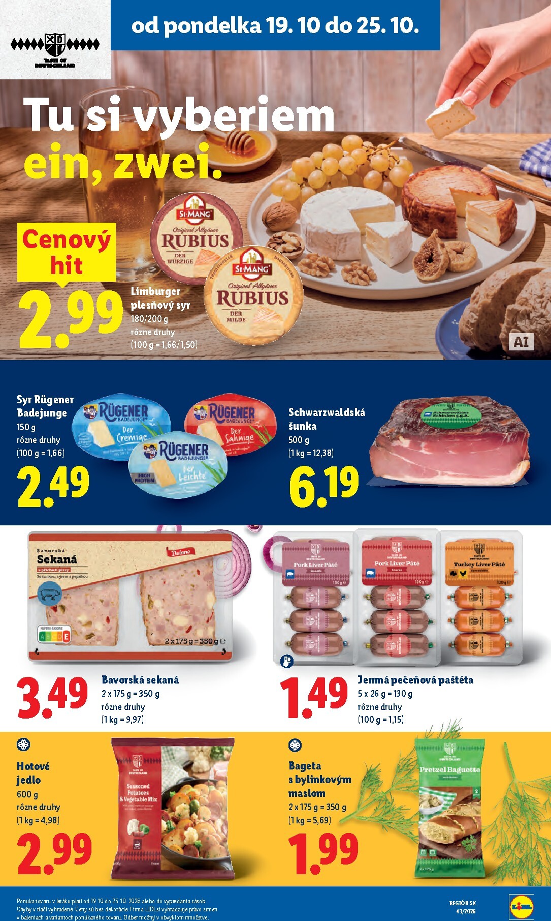 lidl - Aktuálny Lidl leták od pondelka, 19.10.2026 do nedele, 25.10.2026 - page: 17