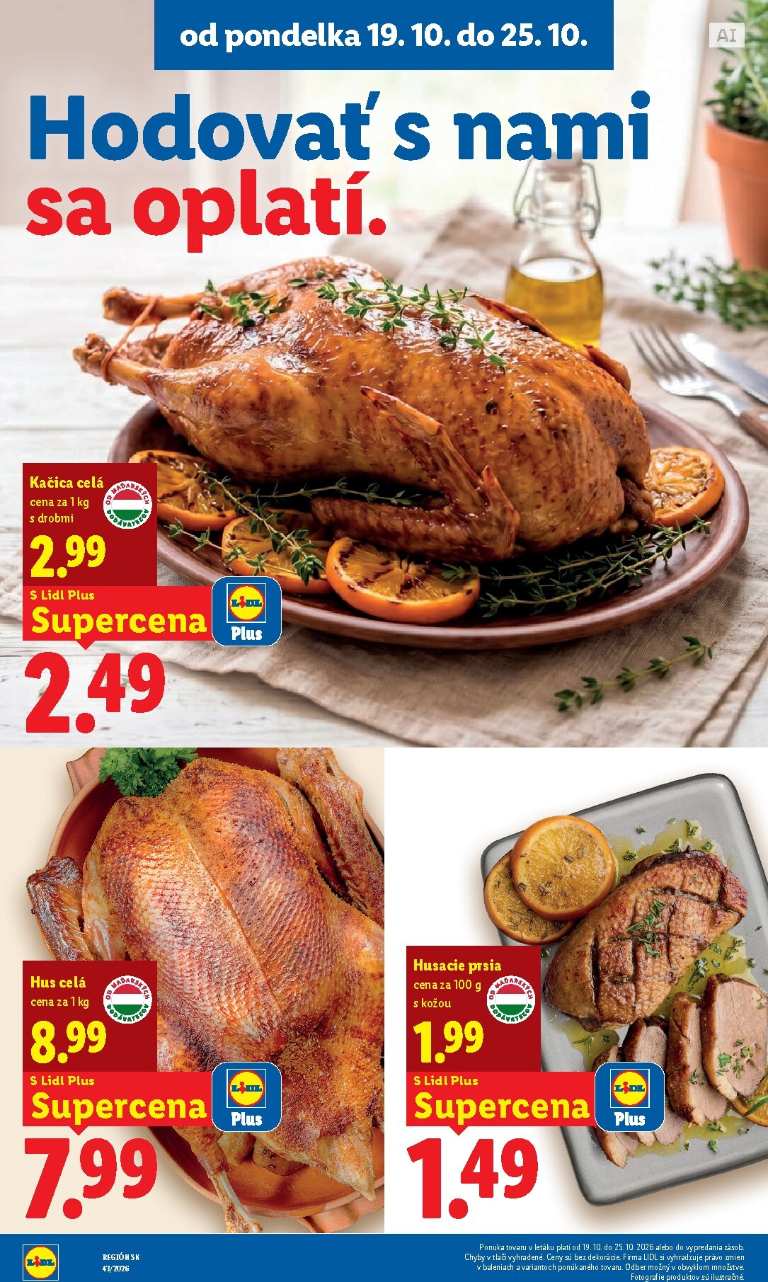 lidl - Aktuálny Lidl leták od pondelka, 19.10.2026 do nedele, 25.10.2026 - page: 18