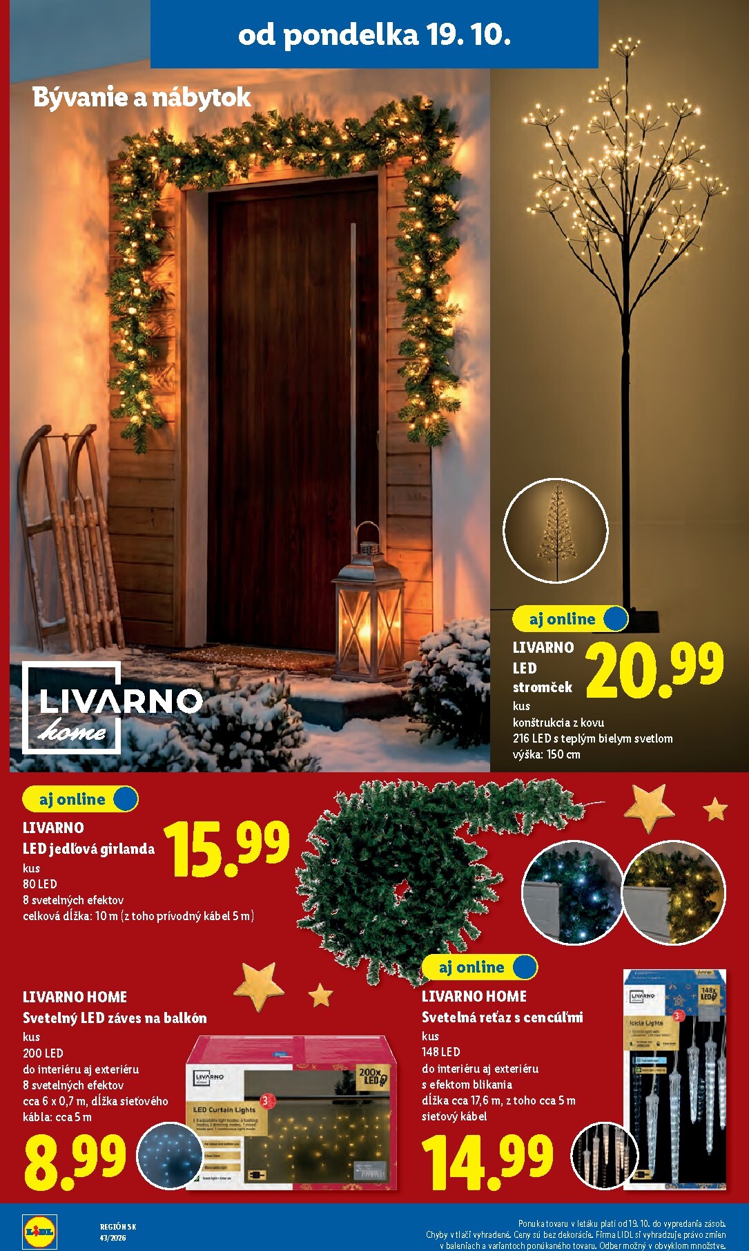 lidl - Aktuálny Lidl leták od pondelka, 19.10.2026 do nedele, 25.10.2026 - page: 69