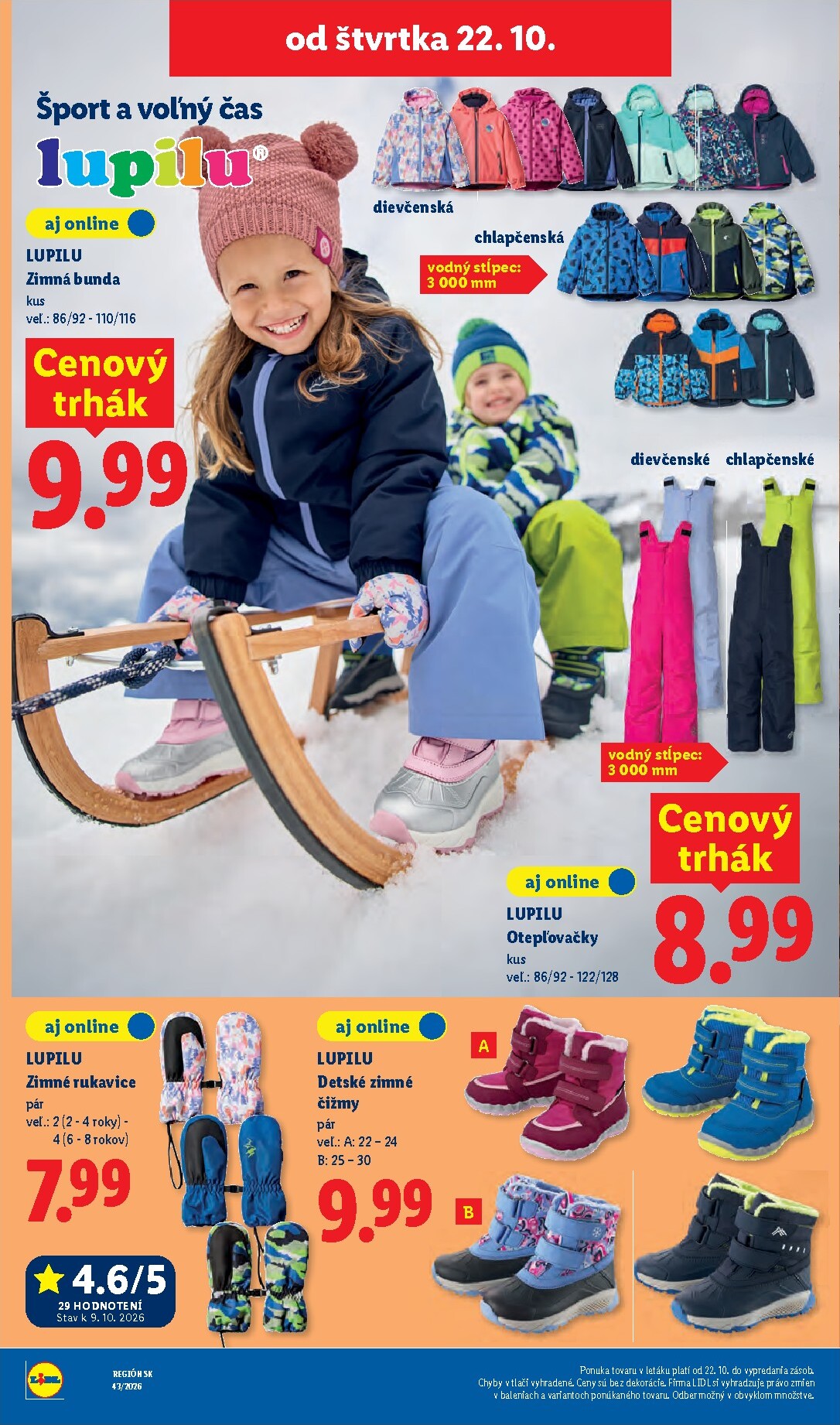 lidl - Aktuálny Lidl leták od pondelka, 19.10.2026 do nedele, 25.10.2026 - page: 110