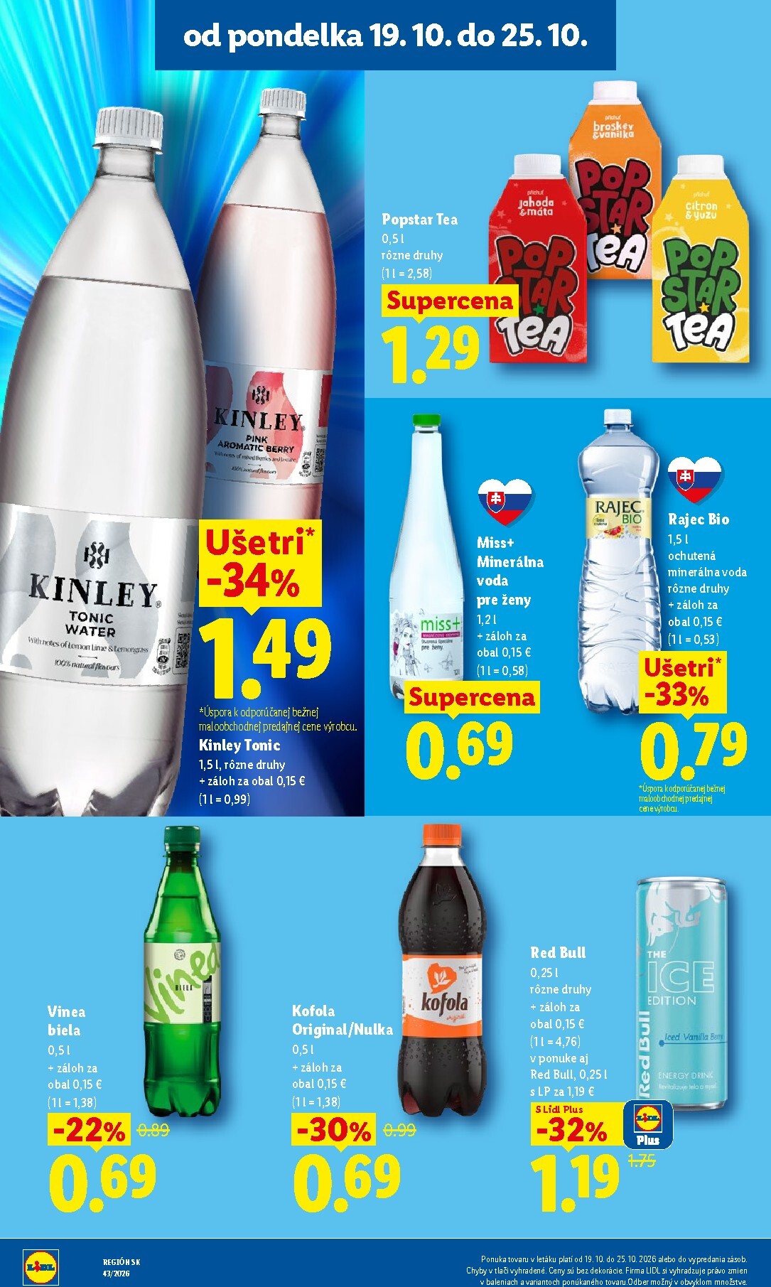 lidl - Aktuálny Lidl leták od pondelka, 19.10.2026 do nedele, 25.10.2026 - page: 37