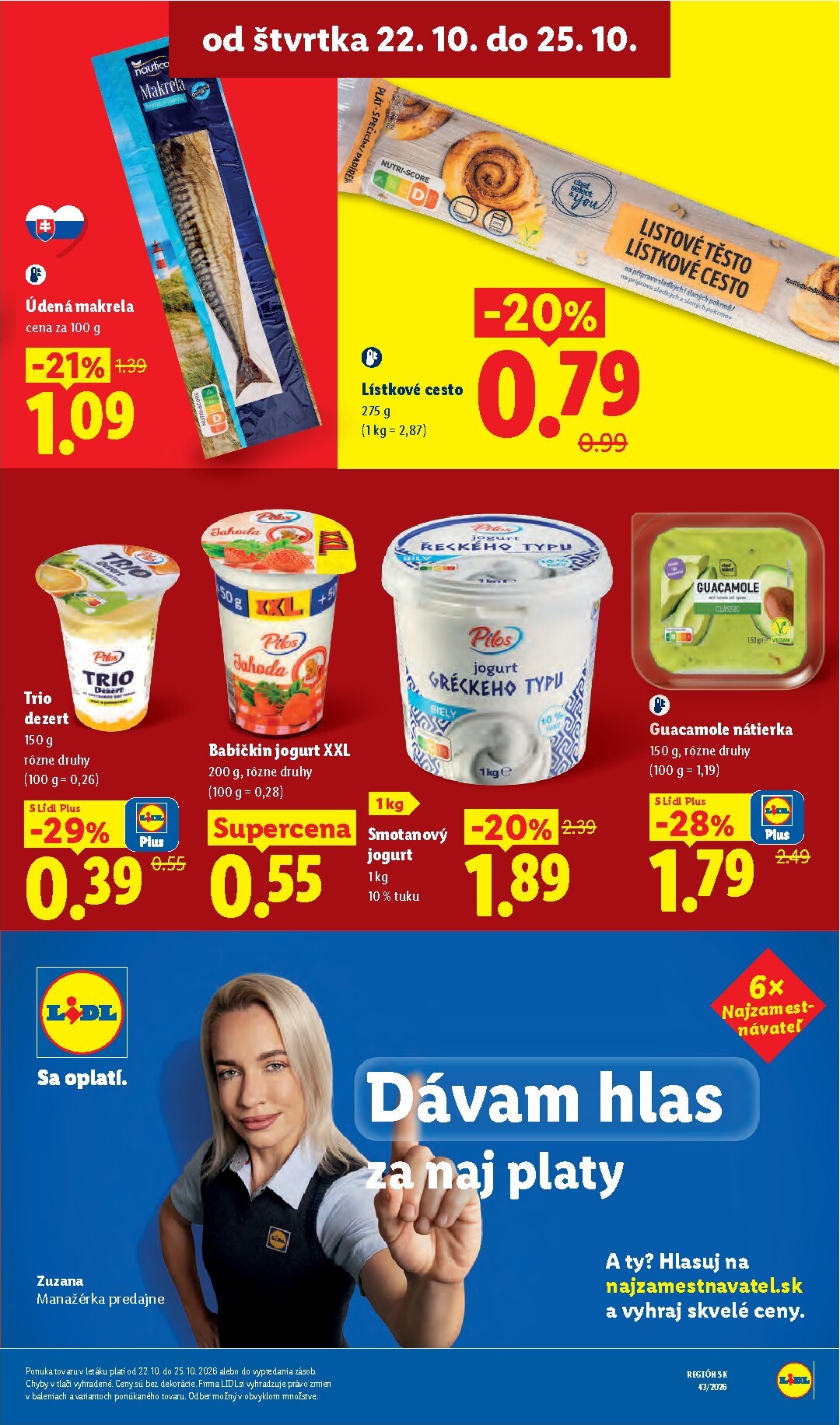 lidl - Aktuálny Lidl leták od pondelka, 19.10.2026 do nedele, 25.10.2026 - page: 97