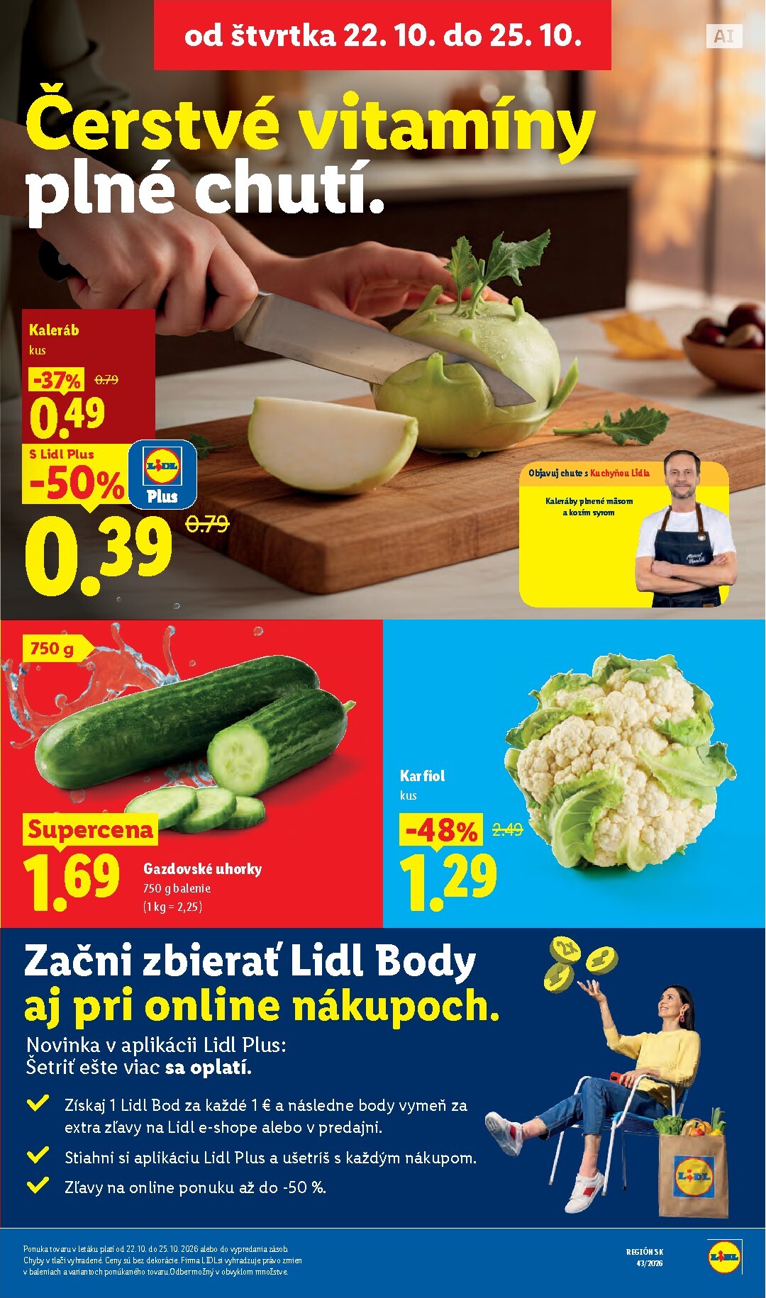 lidl - Aktuálny Lidl leták od pondelka, 19.10.2026 do nedele, 25.10.2026 - page: 77