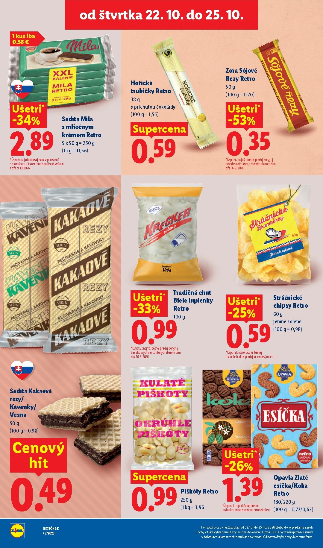lidl - Aktuálny Lidl leták od pondelka, 19.10.2026 do nedele, 25.10.2026 - page: 82