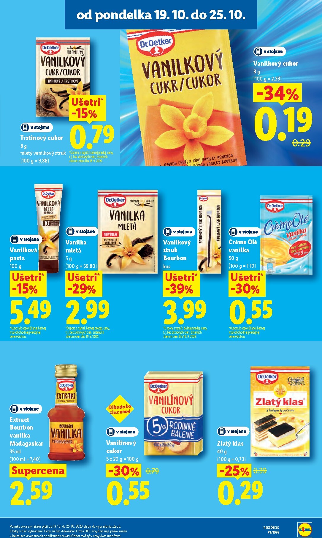 lidl - Aktuálny Lidl leták od pondelka, 19.10.2026 do nedele, 25.10.2026 - page: 32