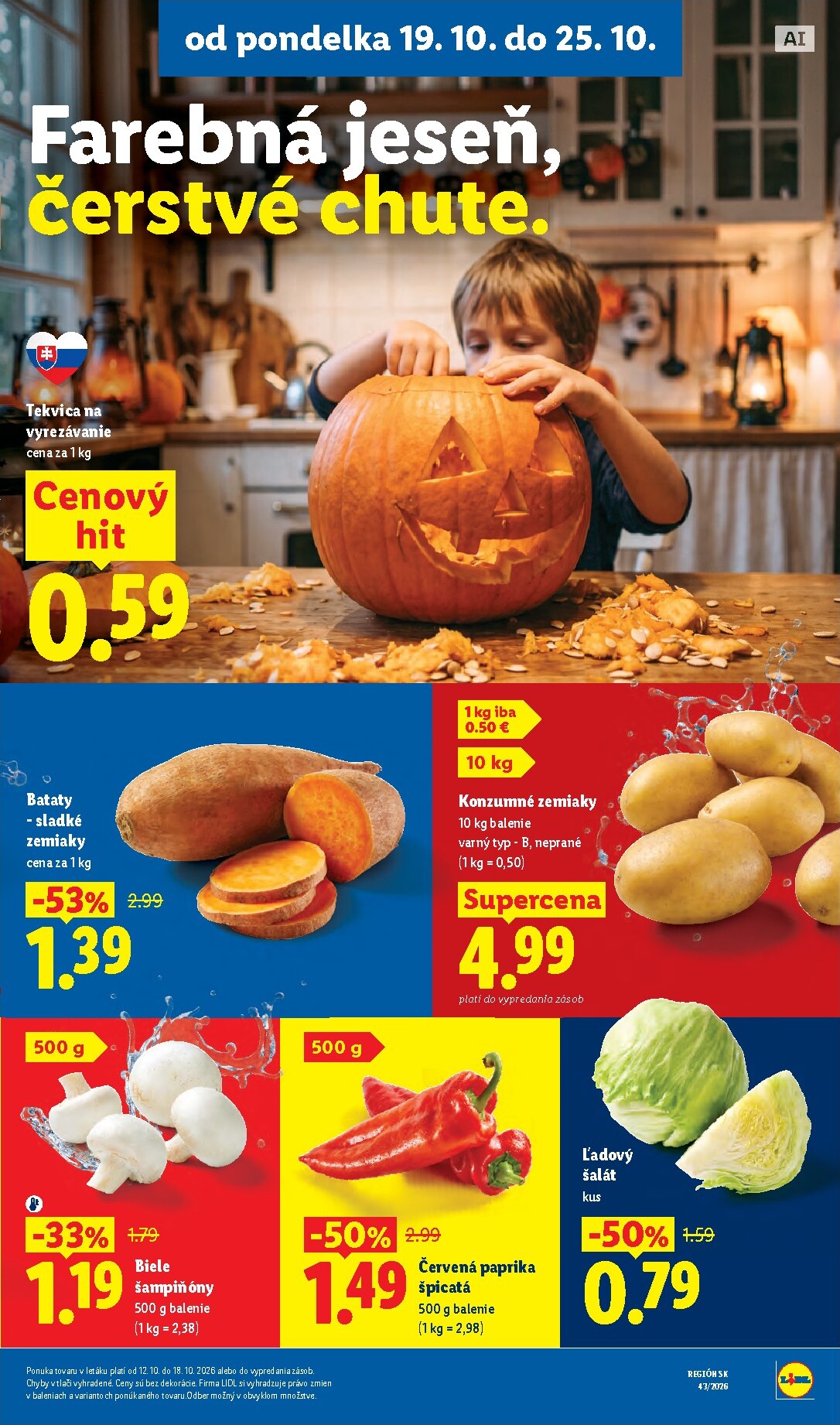 lidl - Aktuálny Lidl leták od pondelka, 19.10.2026 do nedele, 25.10.2026 - page: 13