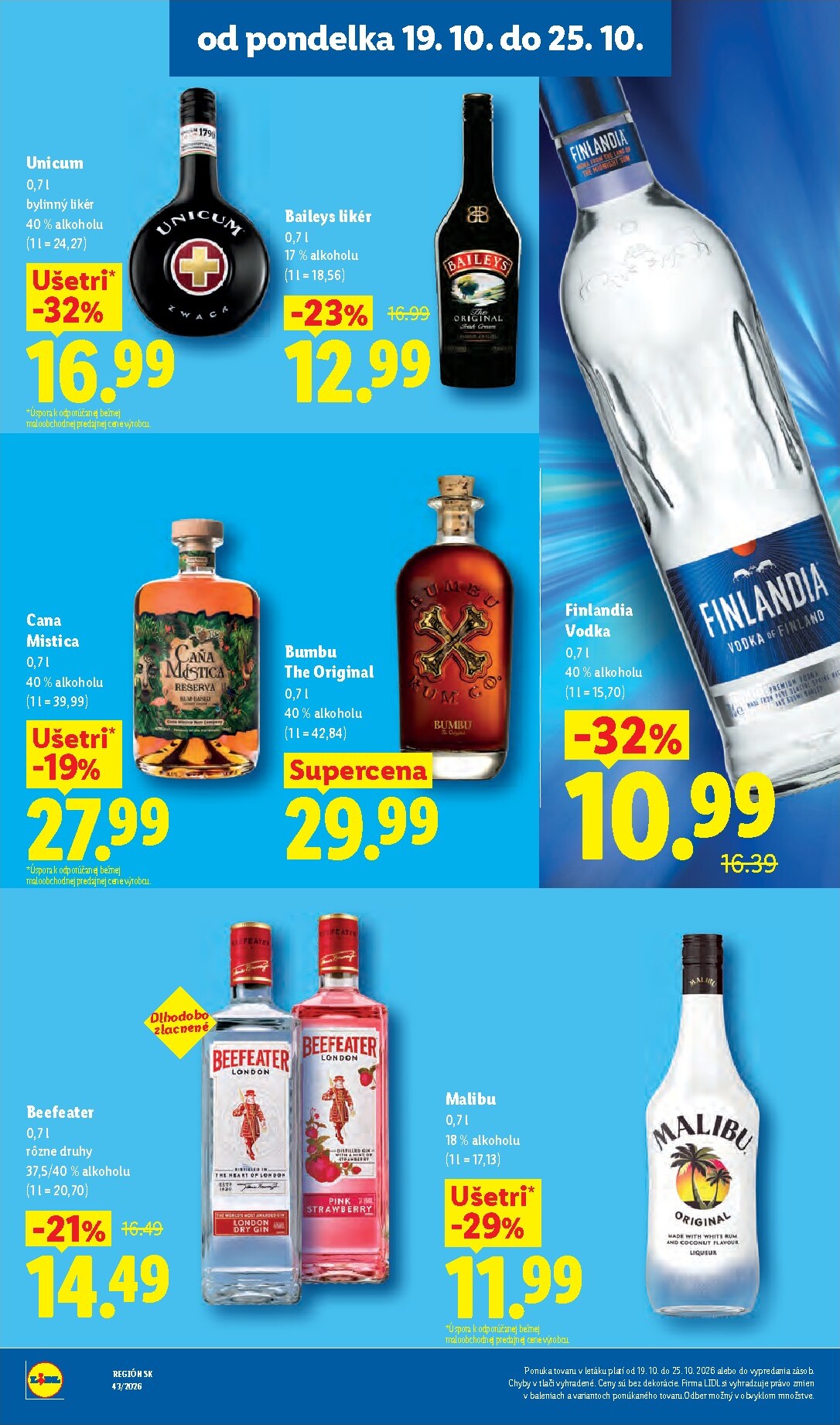 lidl - Aktuálny Lidl leták od pondelka, 19.10.2026 do nedele, 25.10.2026 - page: 39