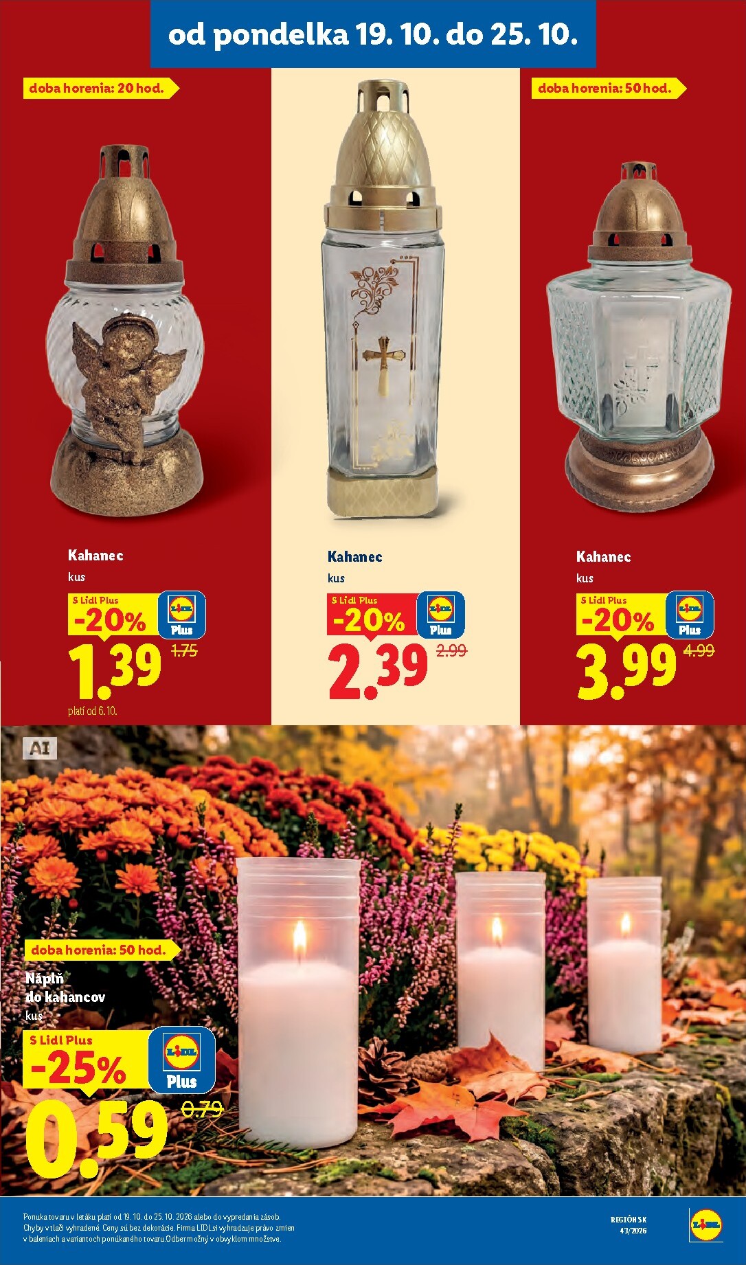 lidl - Aktuálny Lidl leták od pondelka, 19.10.2026 do nedele, 25.10.2026 - page: 51