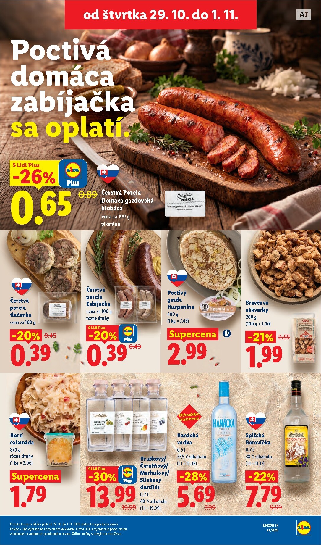 lidl - Nový Lidl leták od pondelka, 26.10.2026 do nedele, 01.11.2026 - page: 73