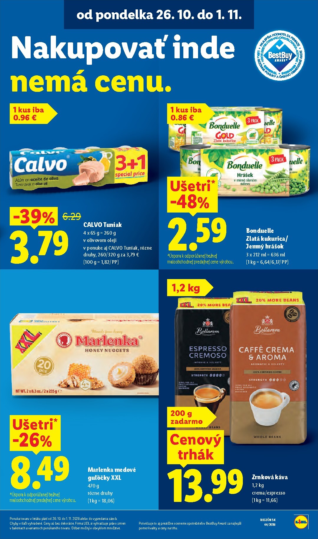 lidl - Nový Lidl leták od pondelka, 26.10.2026 do nedele, 01.11.2026 - page: 21