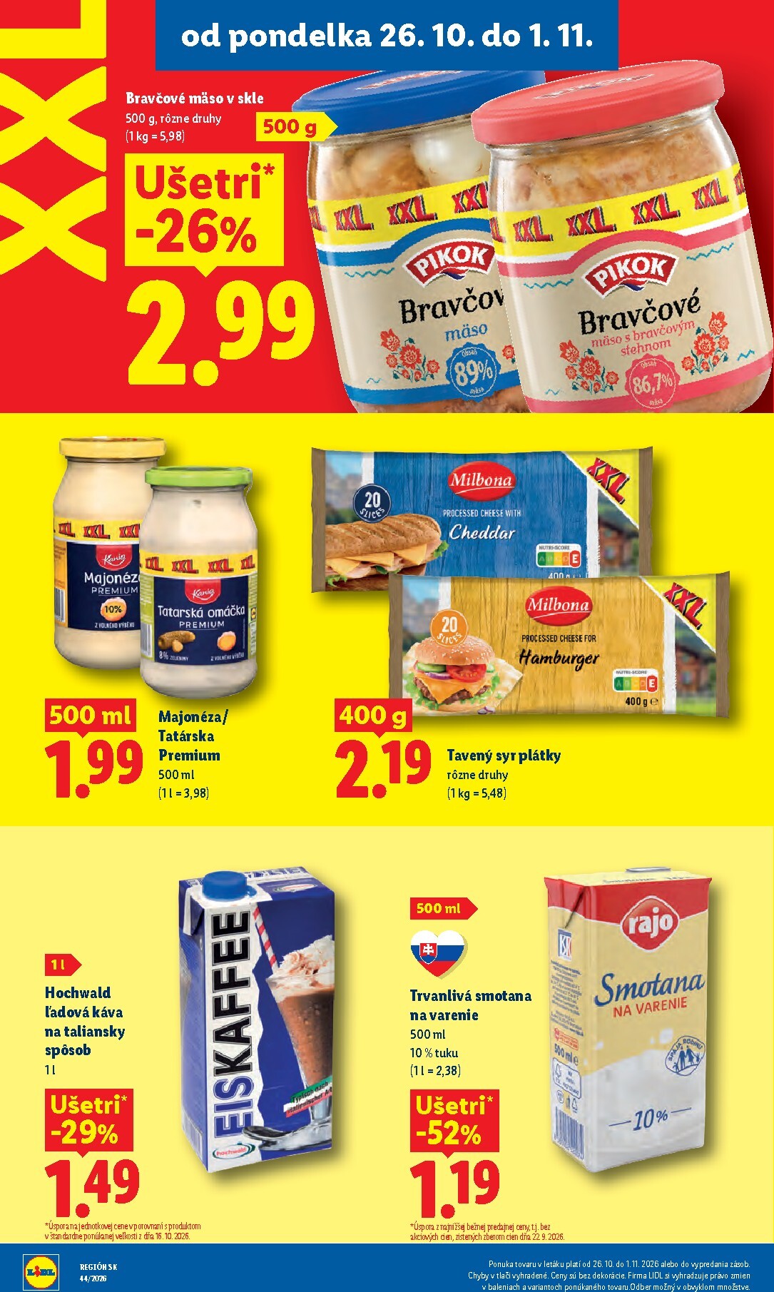 lidl - Nový Lidl leták od pondelka, 26.10.2026 do nedele, 01.11.2026 - page: 36