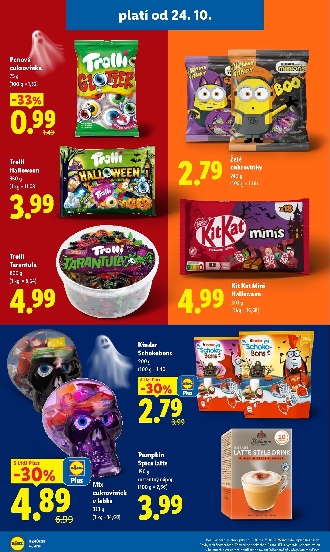 lidl - Nový Lidl leták od pondelka, 26.10.2026 do nedele, 01.11.2026 - page: 45