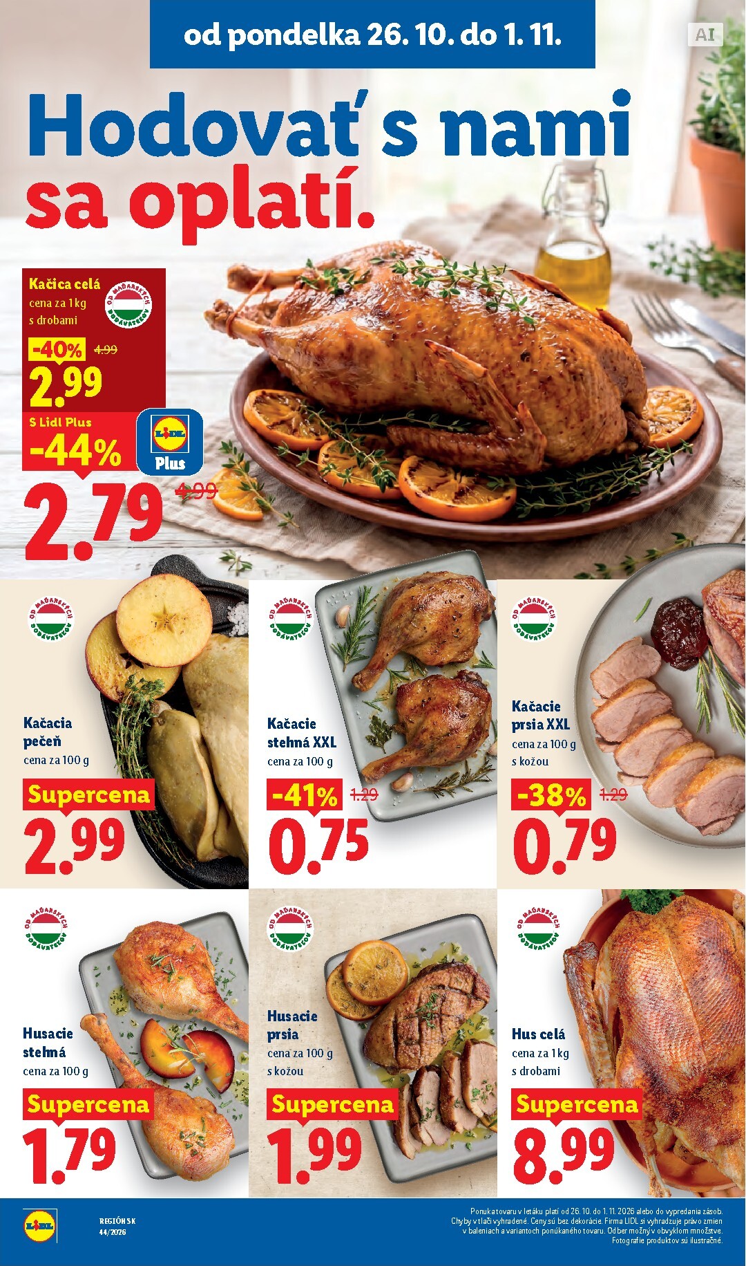 lidl - Nový Lidl leták od pondelka, 26.10.2026 do nedele, 01.11.2026 - page: 16