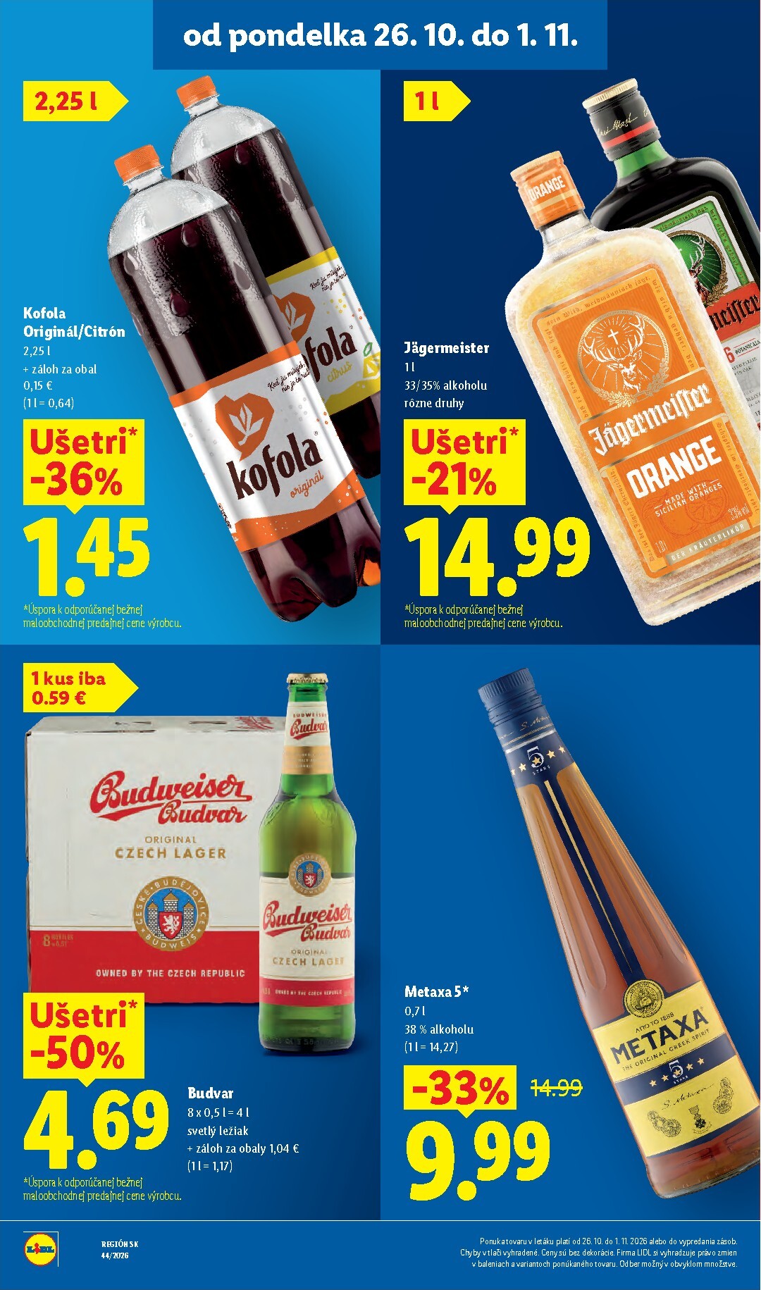 lidl - Nový Lidl leták od pondelka, 26.10.2026 do nedele, 01.11.2026 - page: 22
