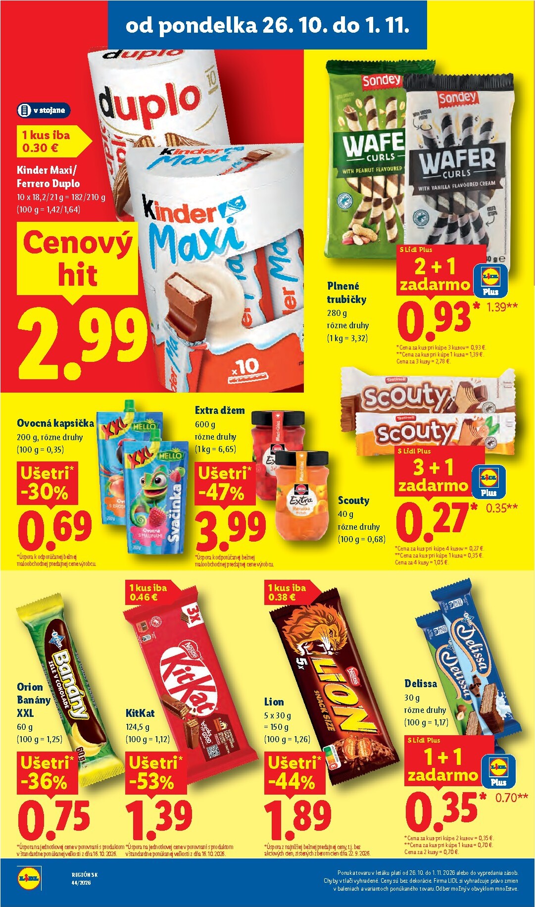 lidl - Nový Lidl leták od pondelka, 26.10.2026 do nedele, 01.11.2026 - page: 32