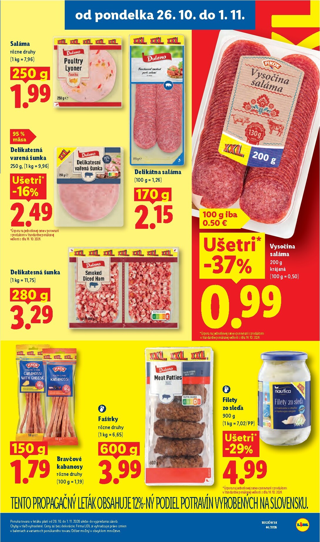 lidl - Nový Lidl leták od pondelka, 26.10.2026 do nedele, 01.11.2026 - page: 27