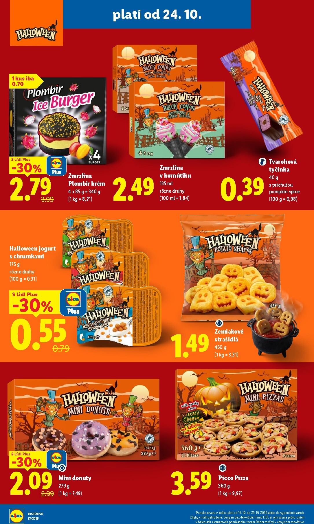 lidl - Nový Lidl leták od pondelka, 26.10.2026 do nedele, 01.11.2026 - page: 43