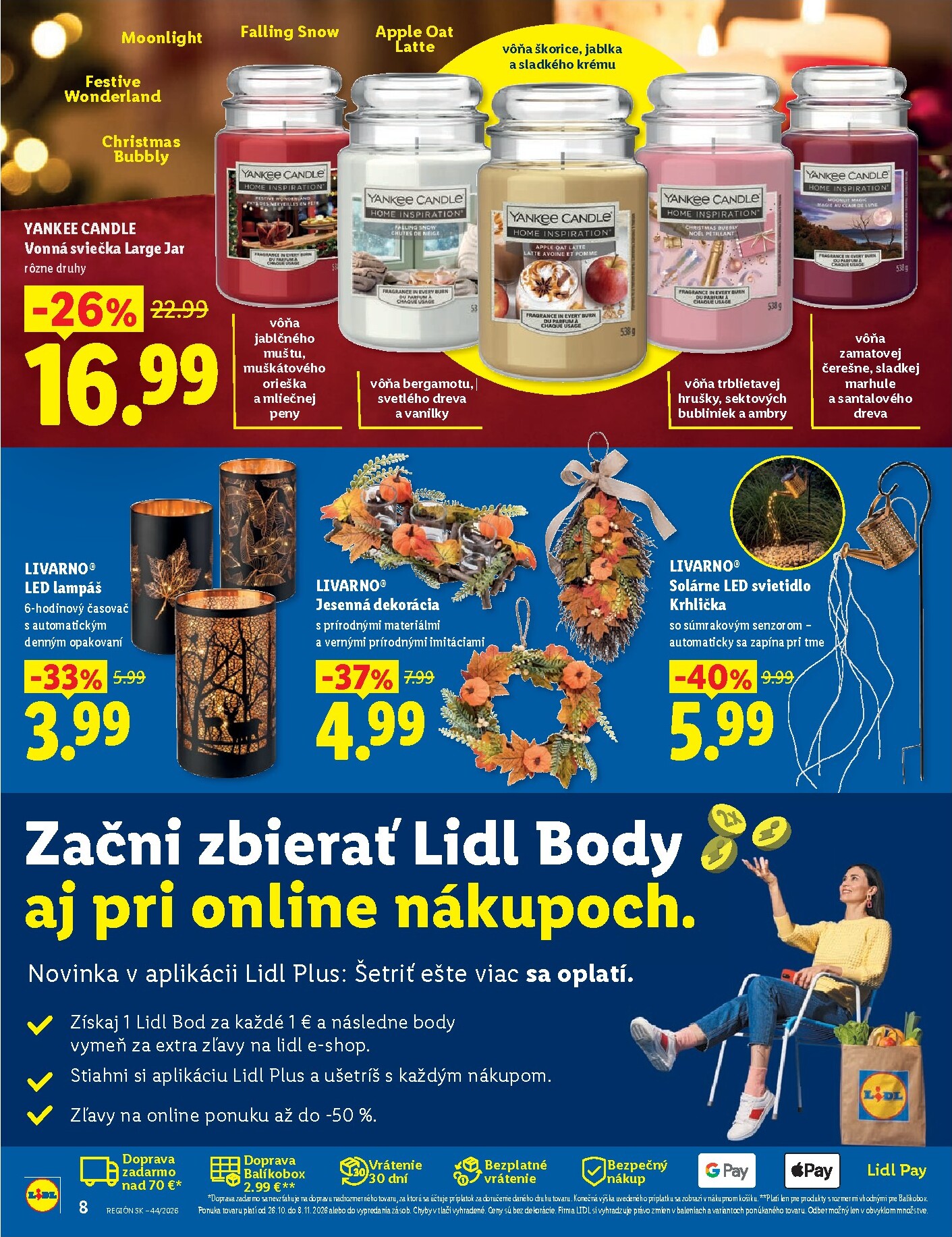 lidl - Aktuálny Lidl - Online magazín leták od pondelka, 26.10.2026 do nedele, 08.11.2026 - page: 8