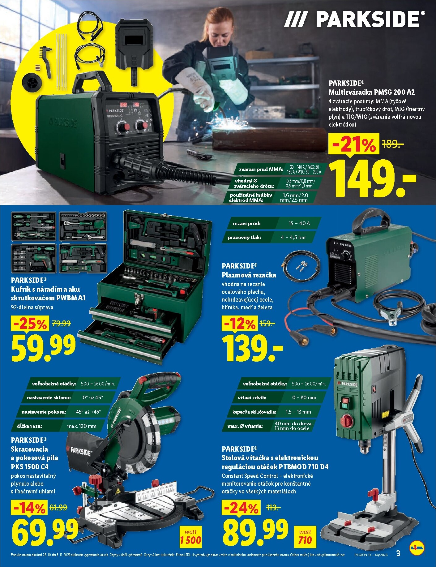 lidl - Aktuálny Lidl - Online magazín leták od pondelka, 26.10.2026 do nedele, 08.11.2026 - page: 3