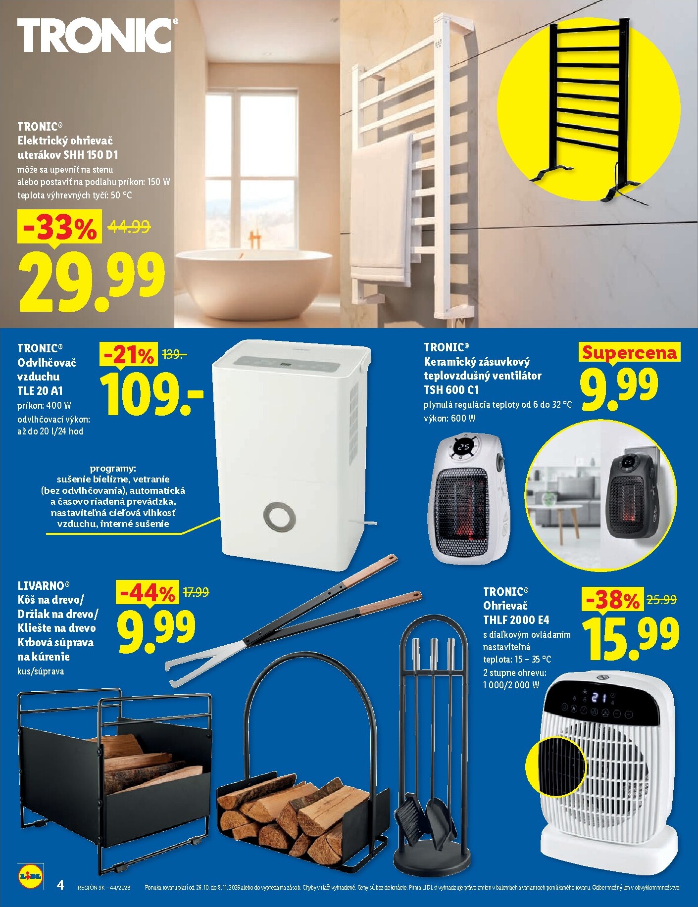 lidl - Aktuálny Lidl - Online magazín leták od pondelka, 26.10.2026 do nedele, 08.11.2026 - page: 4