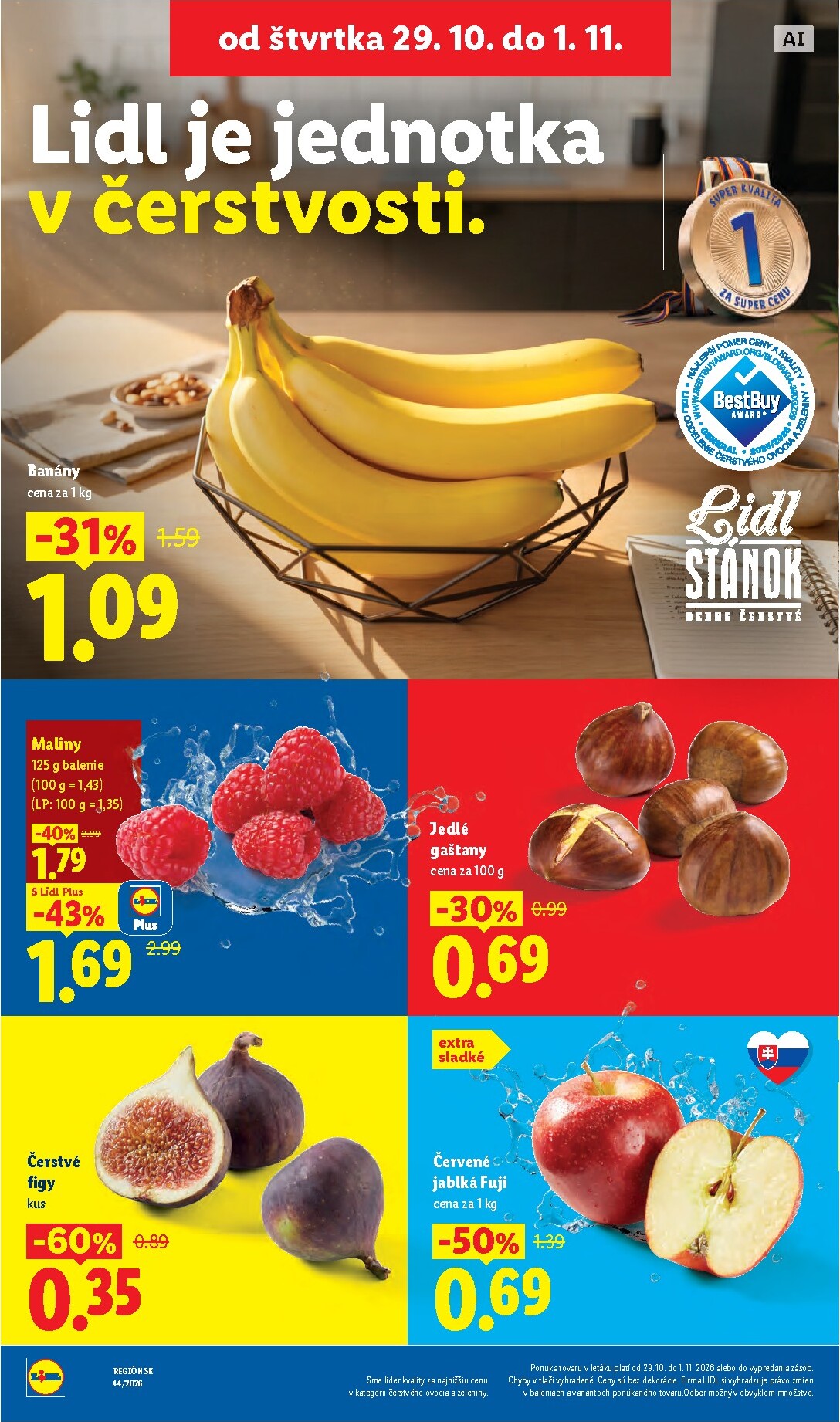 lidl - Aktuálny Lidl leták od pondelka, 26.10.2026 do nedele, 01.11.2026 - page: 70
