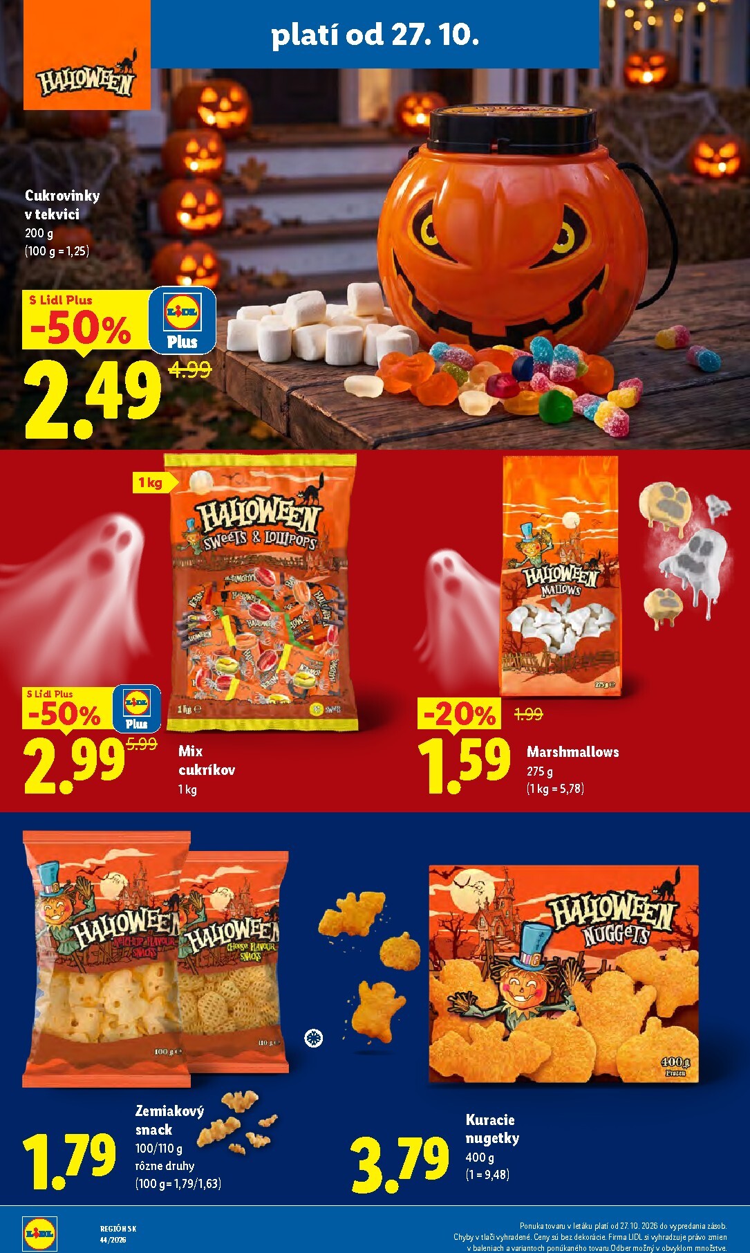 lidl - Aktuálny Lidl leták od pondelka, 26.10.2026 do nedele, 01.11.2026 - page: 52