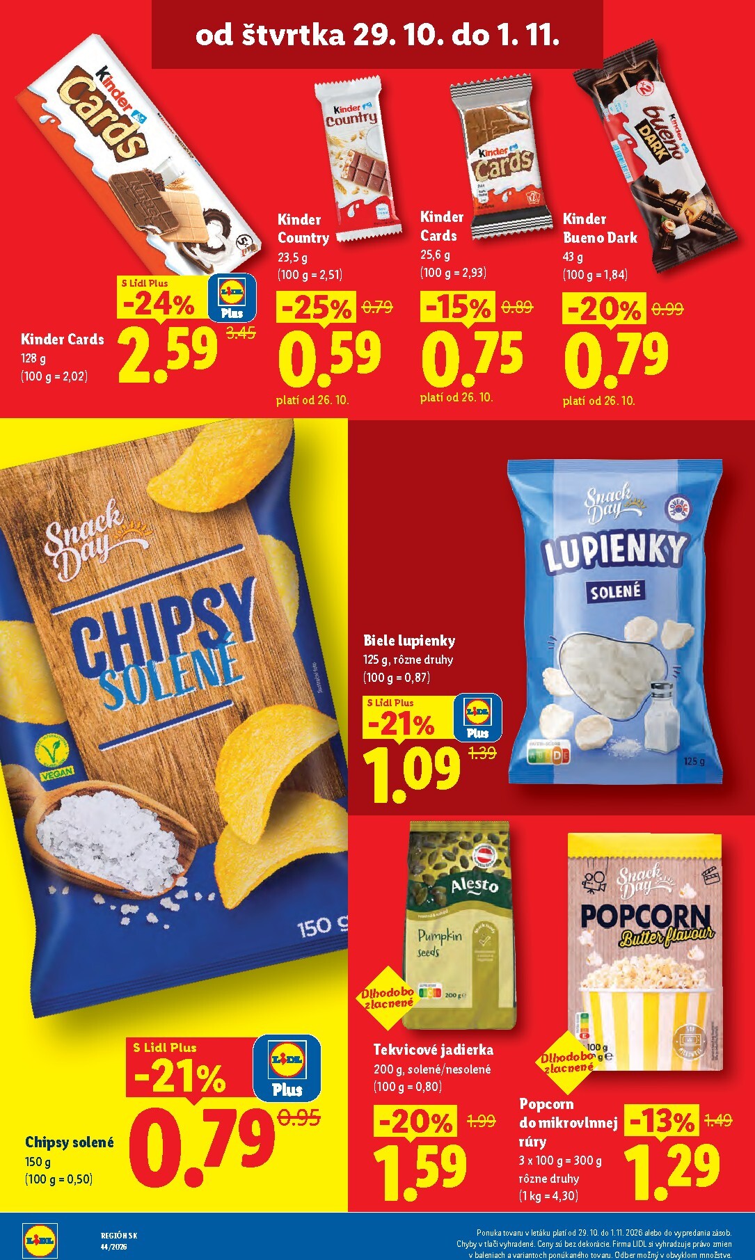lidl - Aktuálny Lidl leták od pondelka, 26.10.2026 do nedele, 01.11.2026 - page: 81