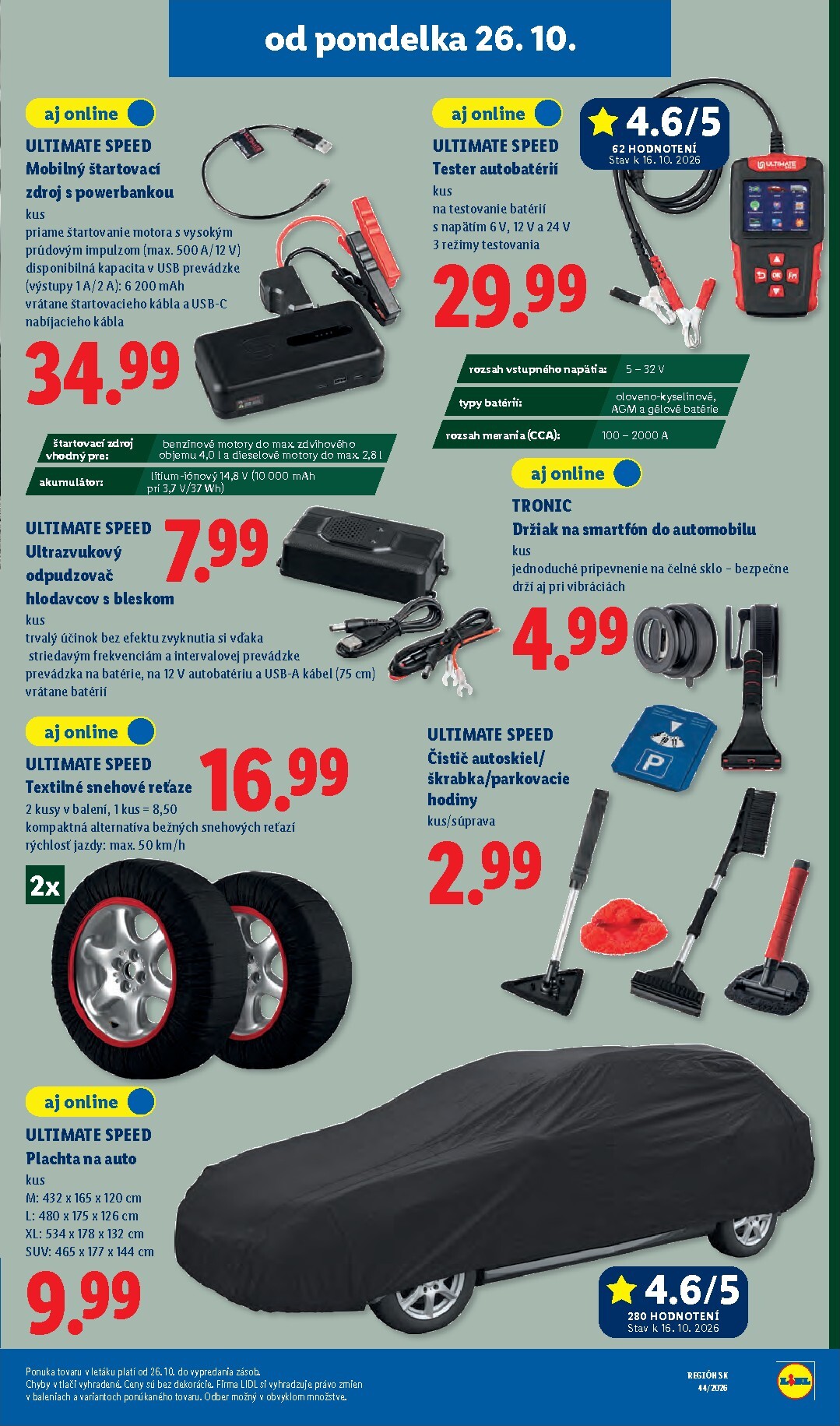 lidl - Aktuálny Lidl leták od pondelka, 26.10.2026 do nedele, 01.11.2026 - page: 63
