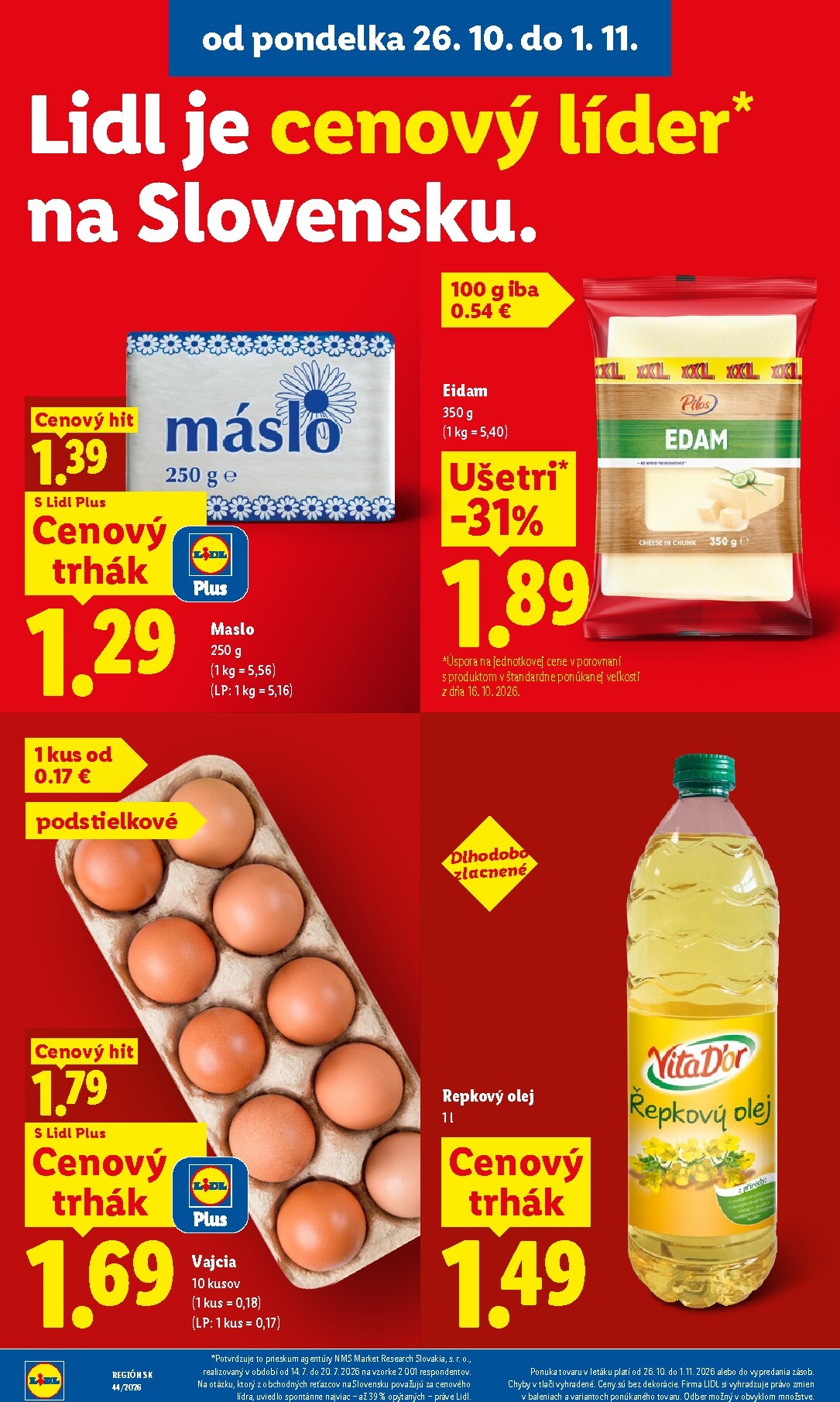 lidl - Aktuálny Lidl leták od pondelka, 26.10.2026 do nedele, 01.11.2026 - page: 20